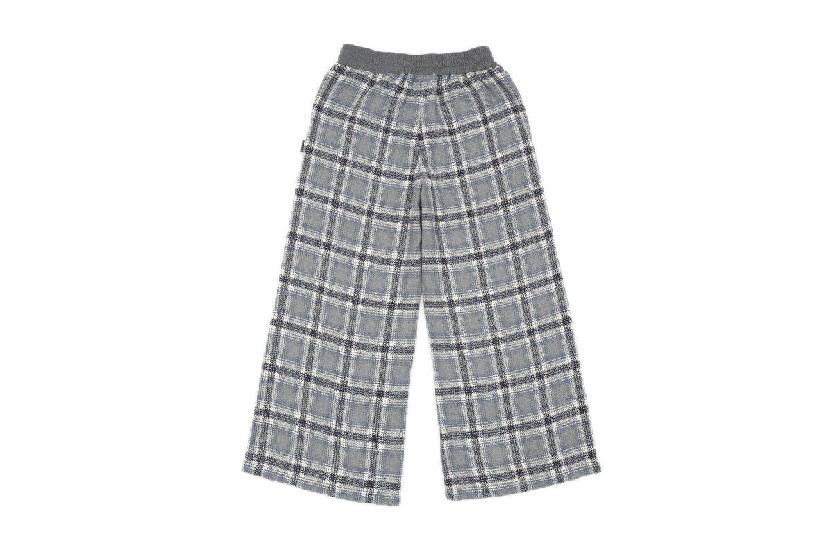 CHECK PYJAMA PANTS – BLUE – 背面 (IMG_0061.JPG)