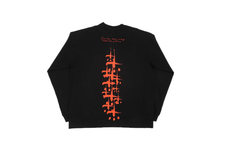 FRENEMY L/S TEE – BLACK/ORANGE – 背面 (IMG_0037.JPG)