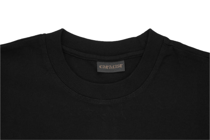 FRENEMY L/S TEE – BLACK/ORANGE – 襟・ネームタグ (IMG_0038.JPG)