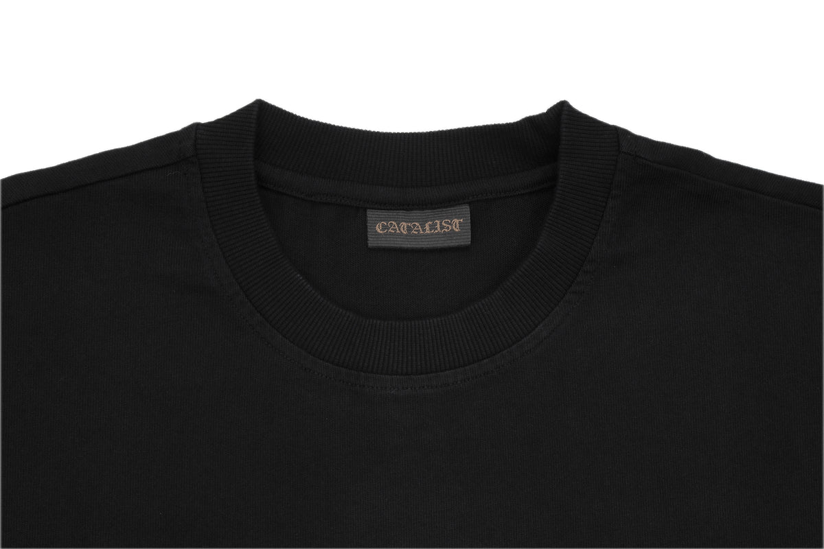FRENEMY L/S TEE – BLACK/GREIGE – 襟・ネームタグ (IMG_0046.JPG)