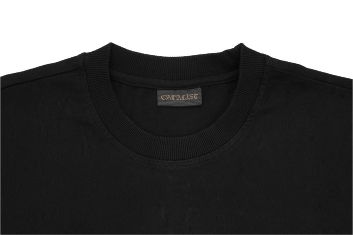 FRENEMY L/S TEE – BLACK/GREIGE – 襟・ネームタグ (IMG_0046.JPG)