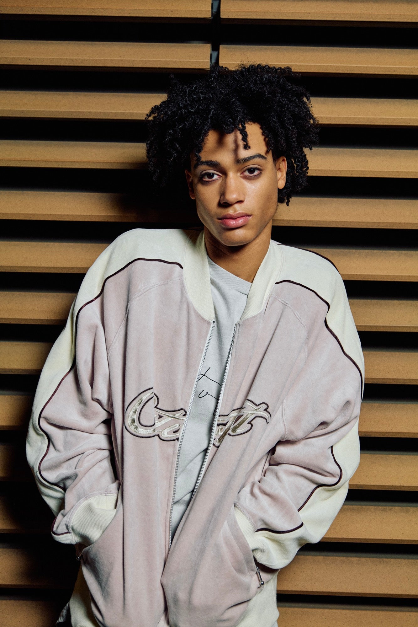 Velour Blouson Pants