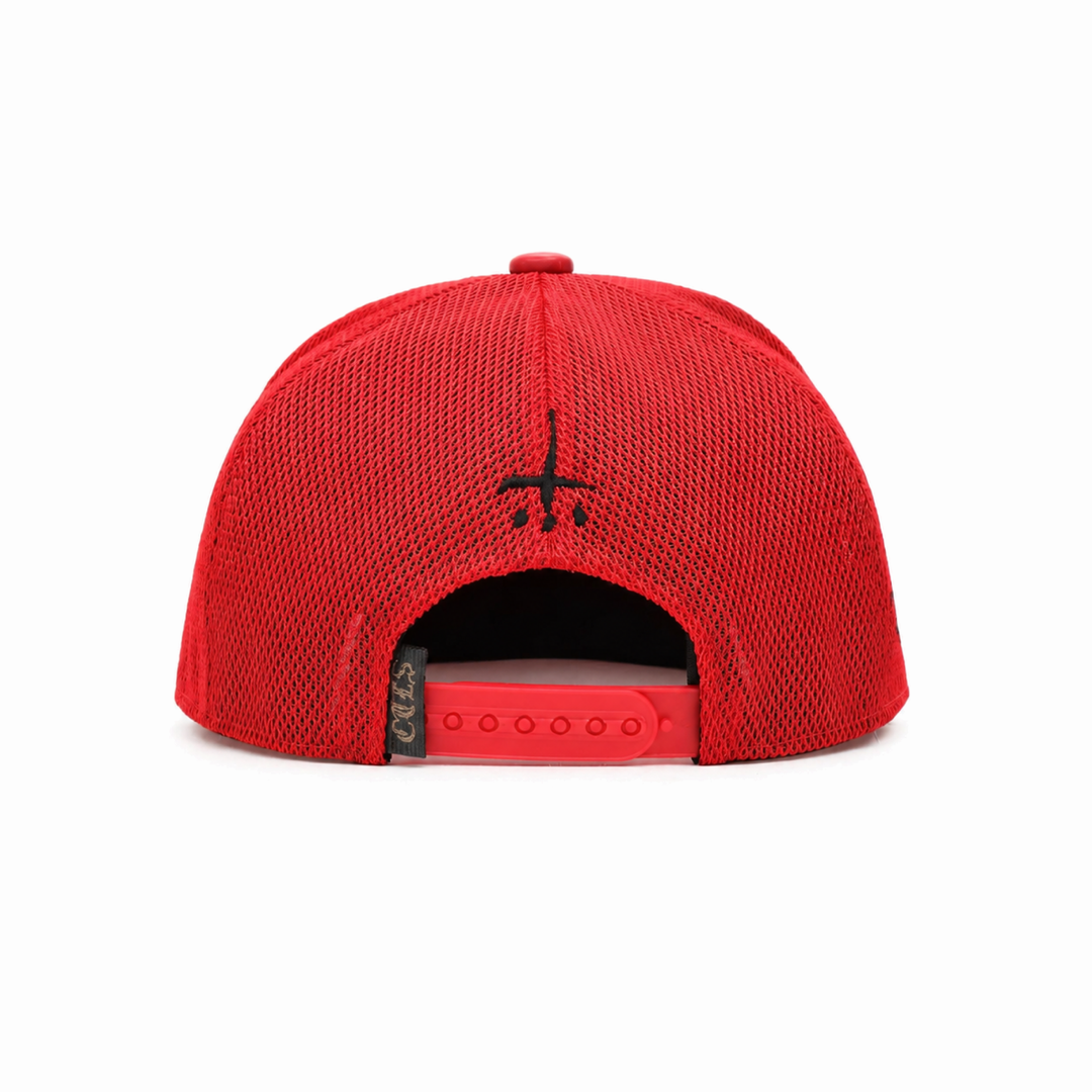 LEATHER SNAPBACK CAP DIAMOND LOGO image 9