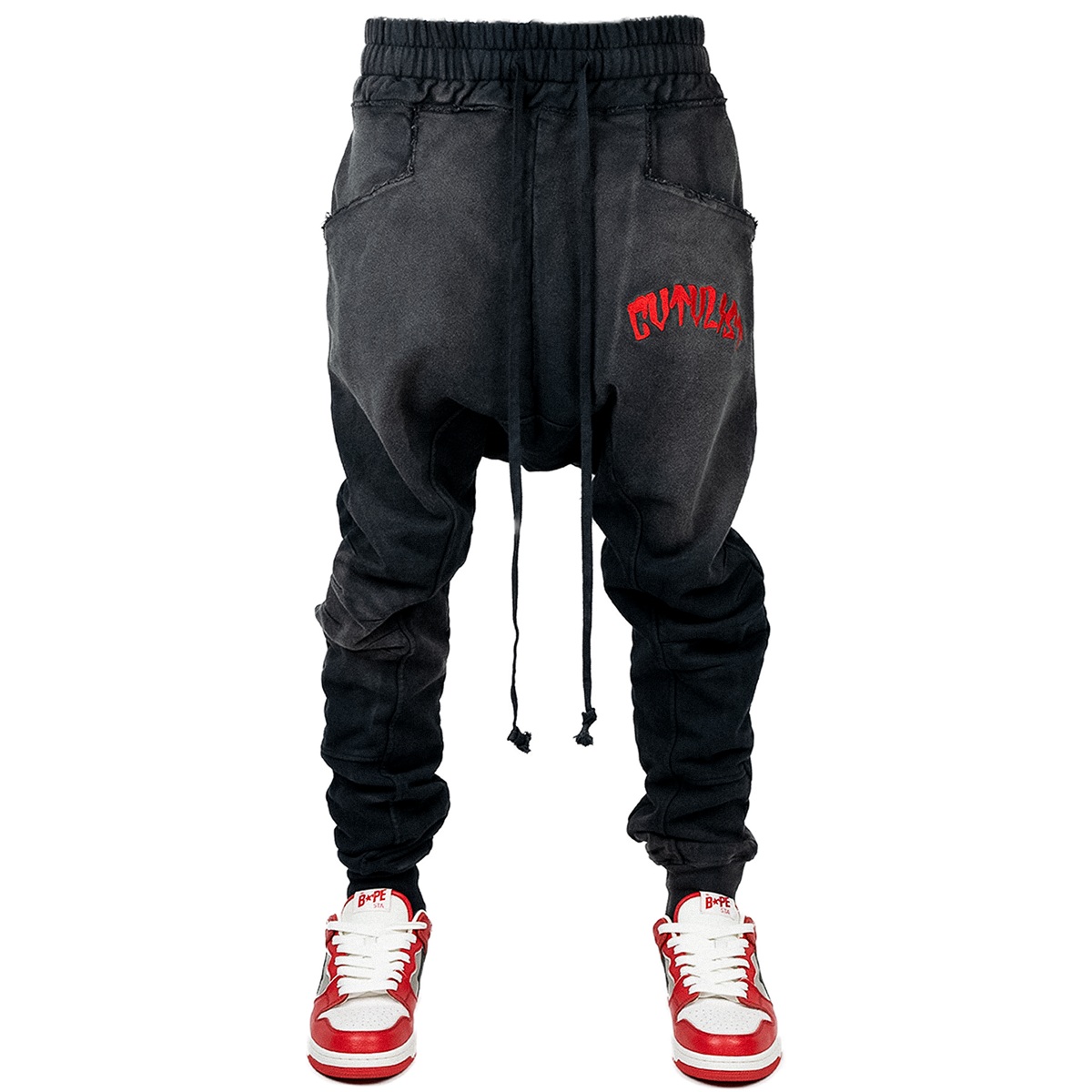 パンツ cvtvlist USUAL zip sarouel pants OSK SWEATPANTS パンツ cvtvlist USUAL zip sarouel pants OSK SWEATPANTS