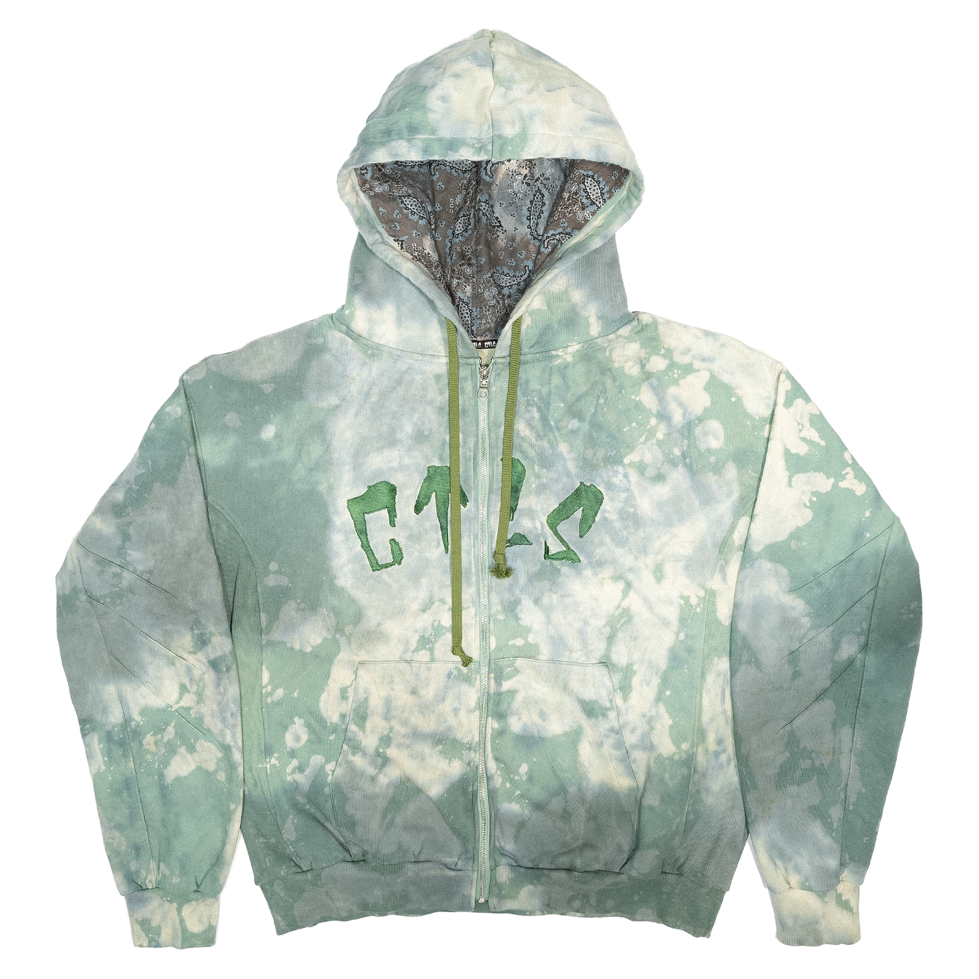 Arched Logo Usual Zip Hoodie