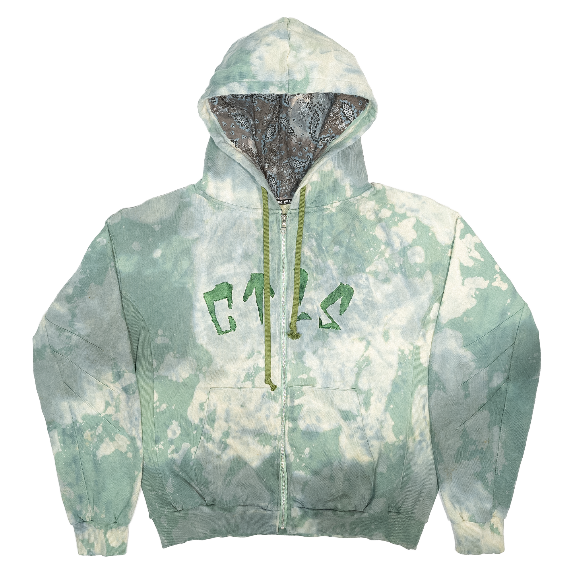 Arched Logo Usual Zip Hoodie