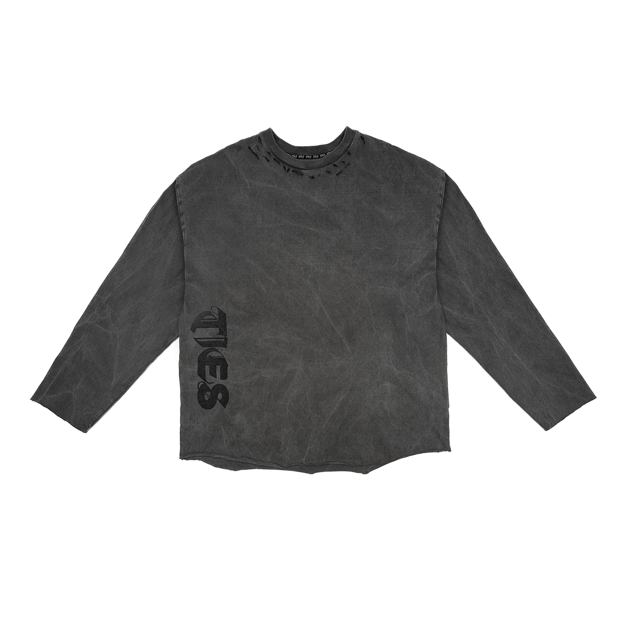 "TIES" Destroyed Longsleeve Tee