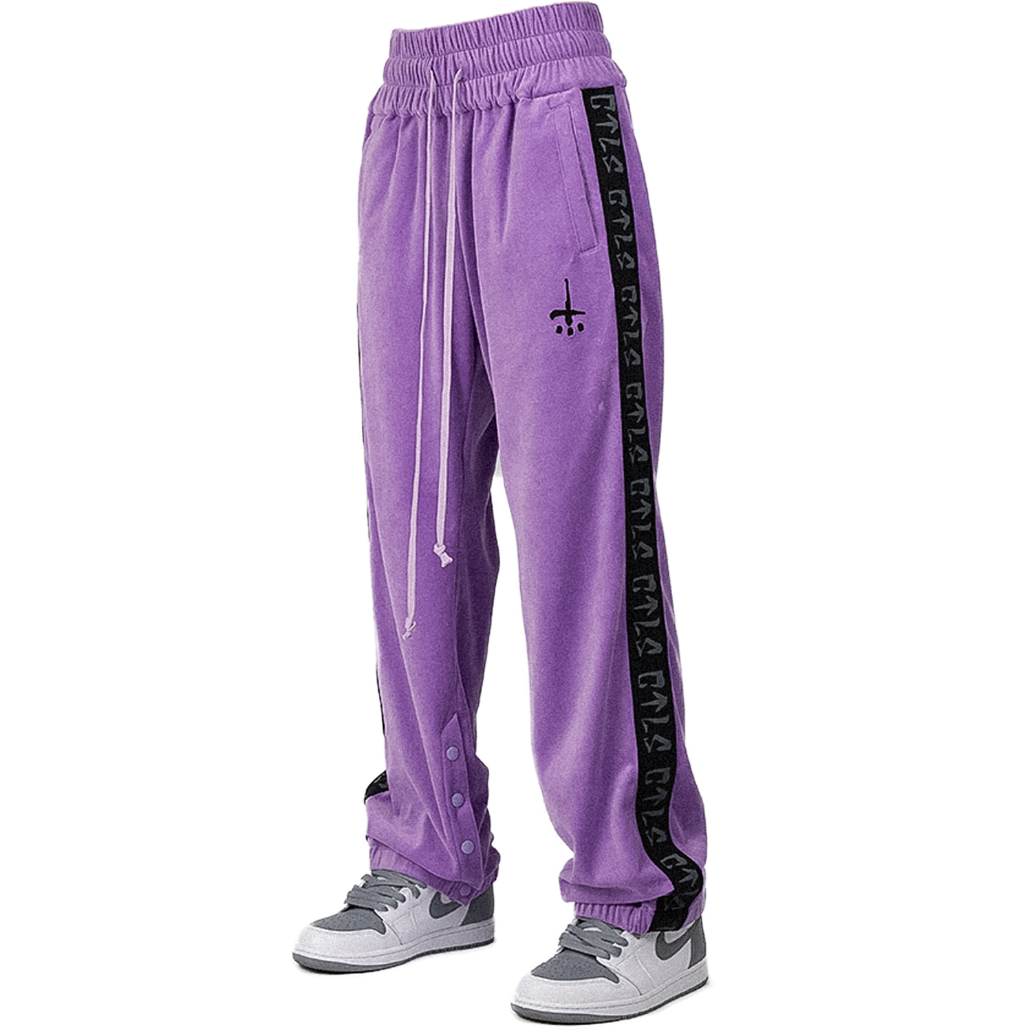 Velour Track Pants