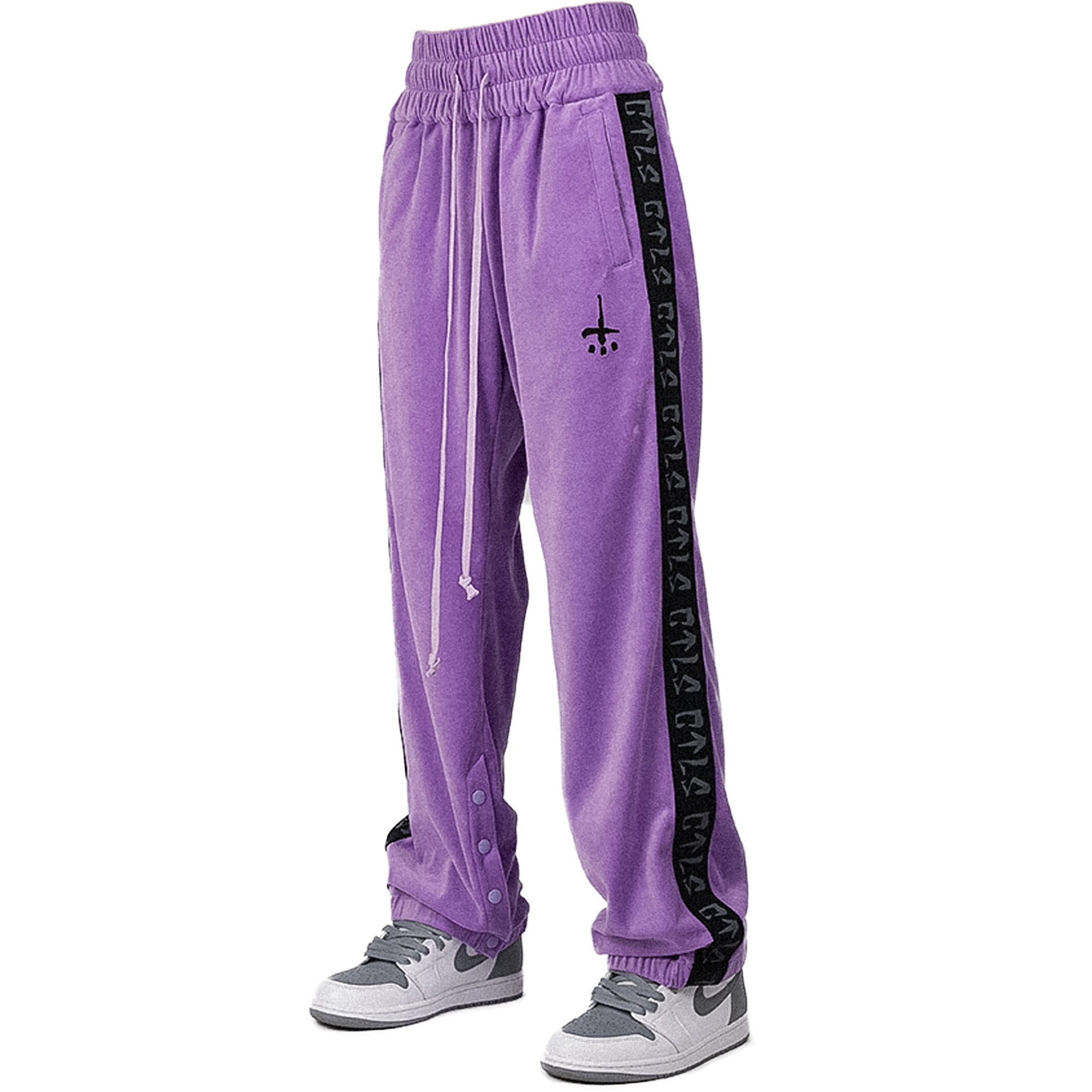 Velour Track Pants