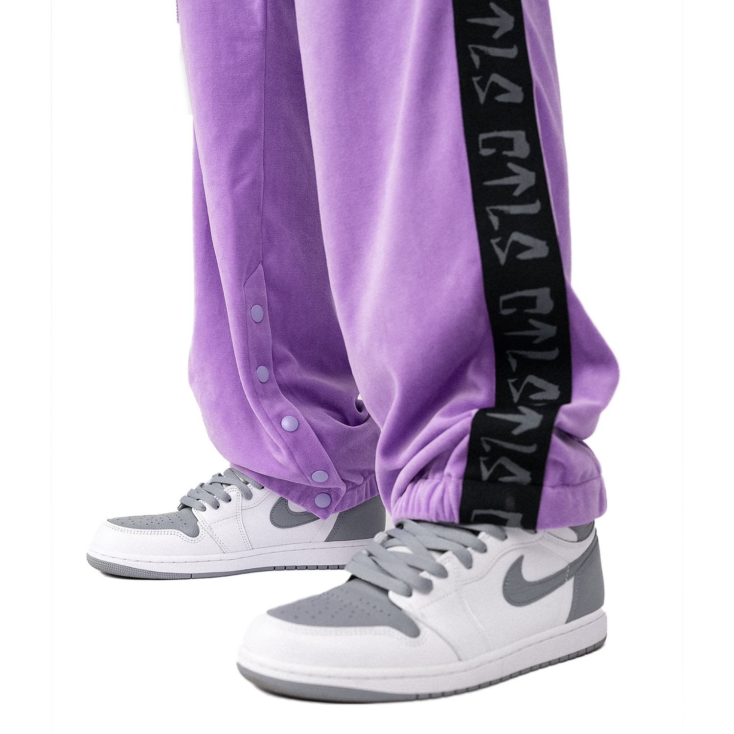 Velour Track Pants