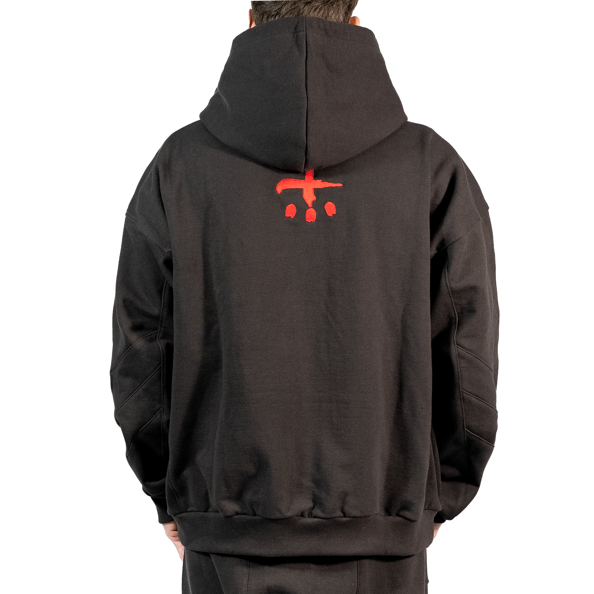 Arched Logo Usual Zip Hoodie