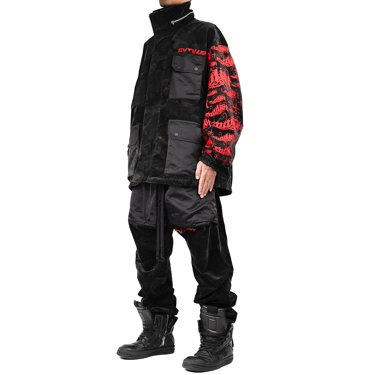 Velour Military Pants