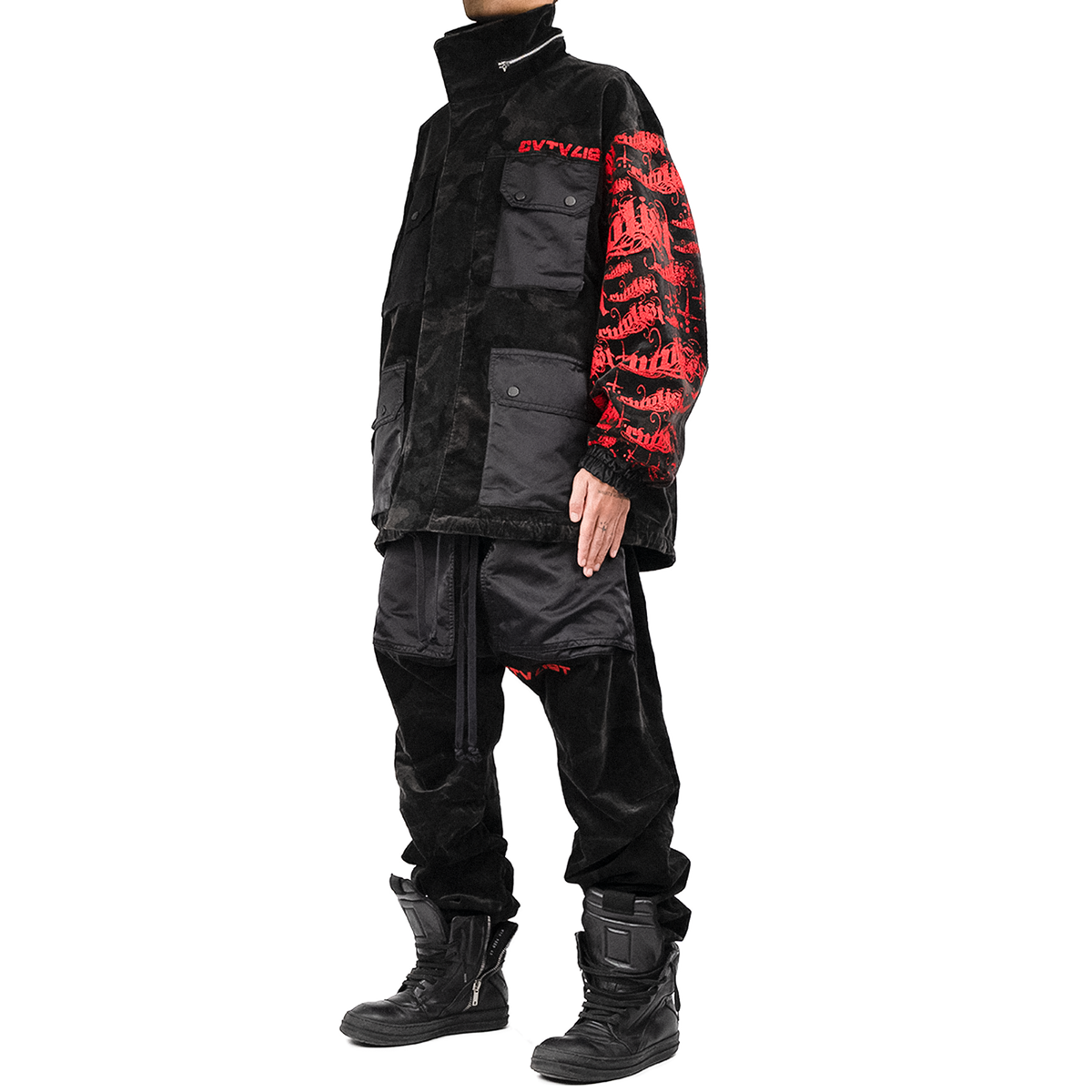 Velour Military Pants