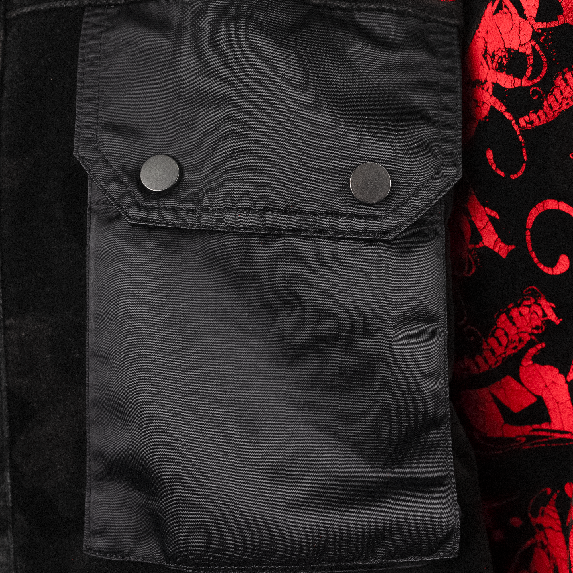 Velour Military Jacket