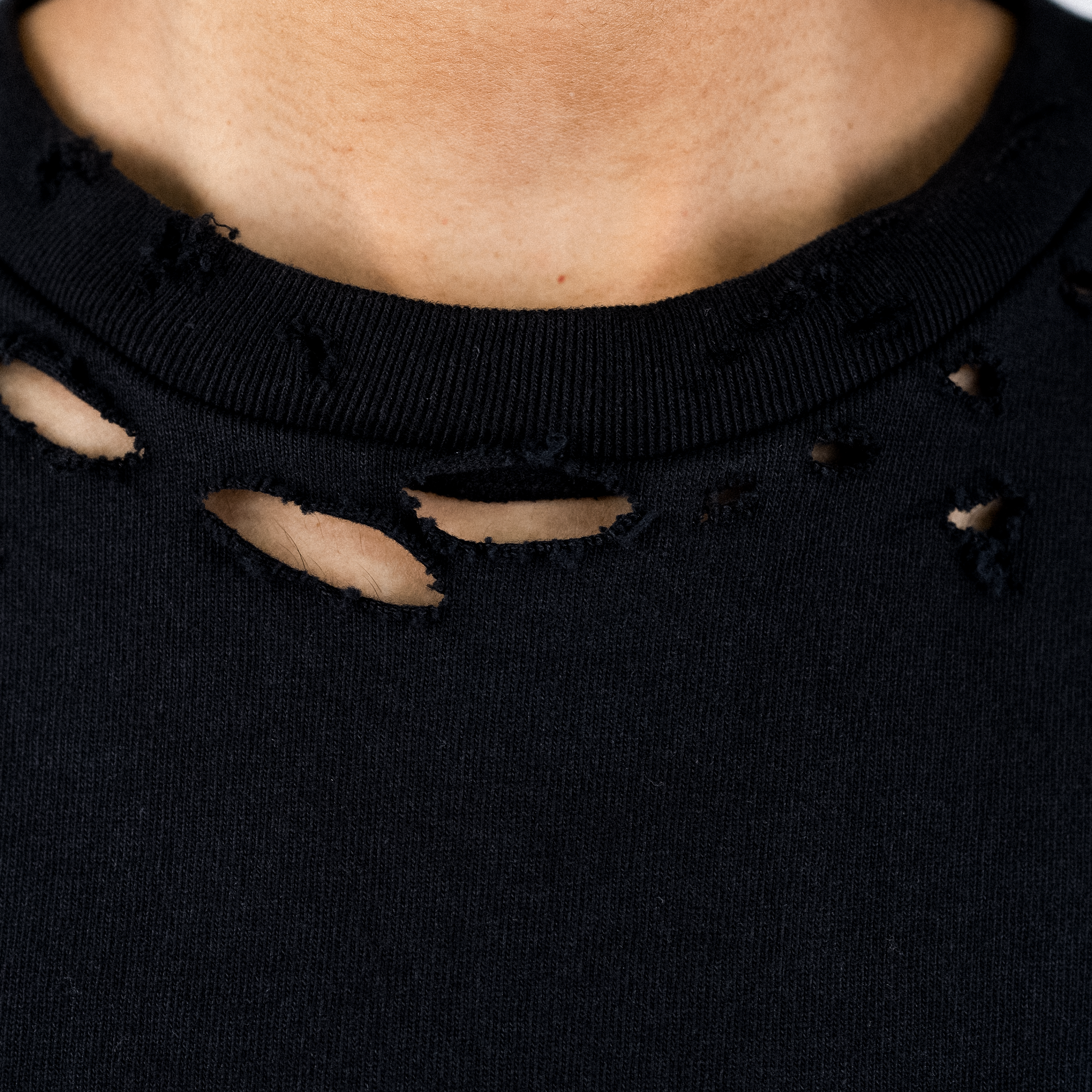 "TIES" Destroyed Longsleeve Tee