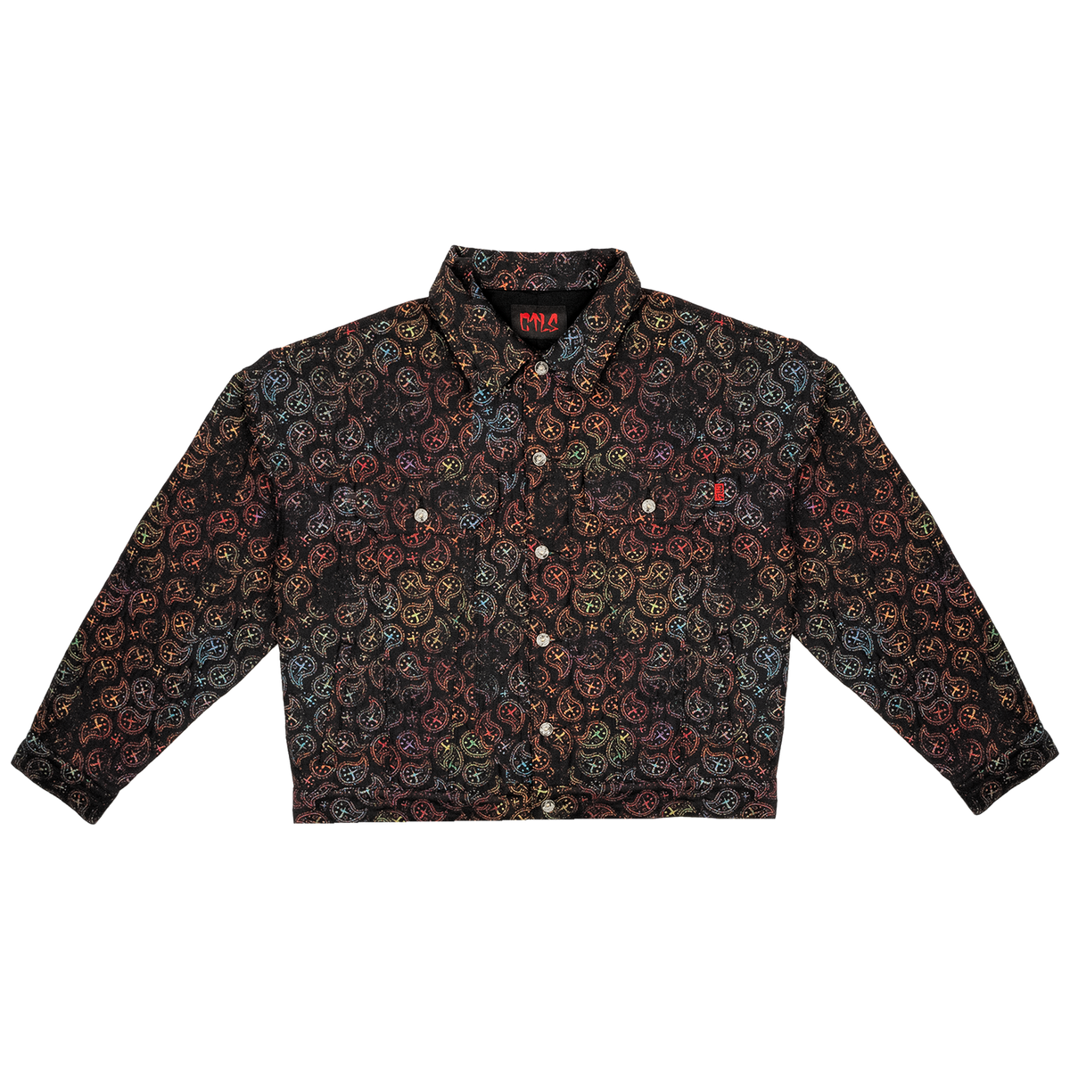 Jacquard Blouson