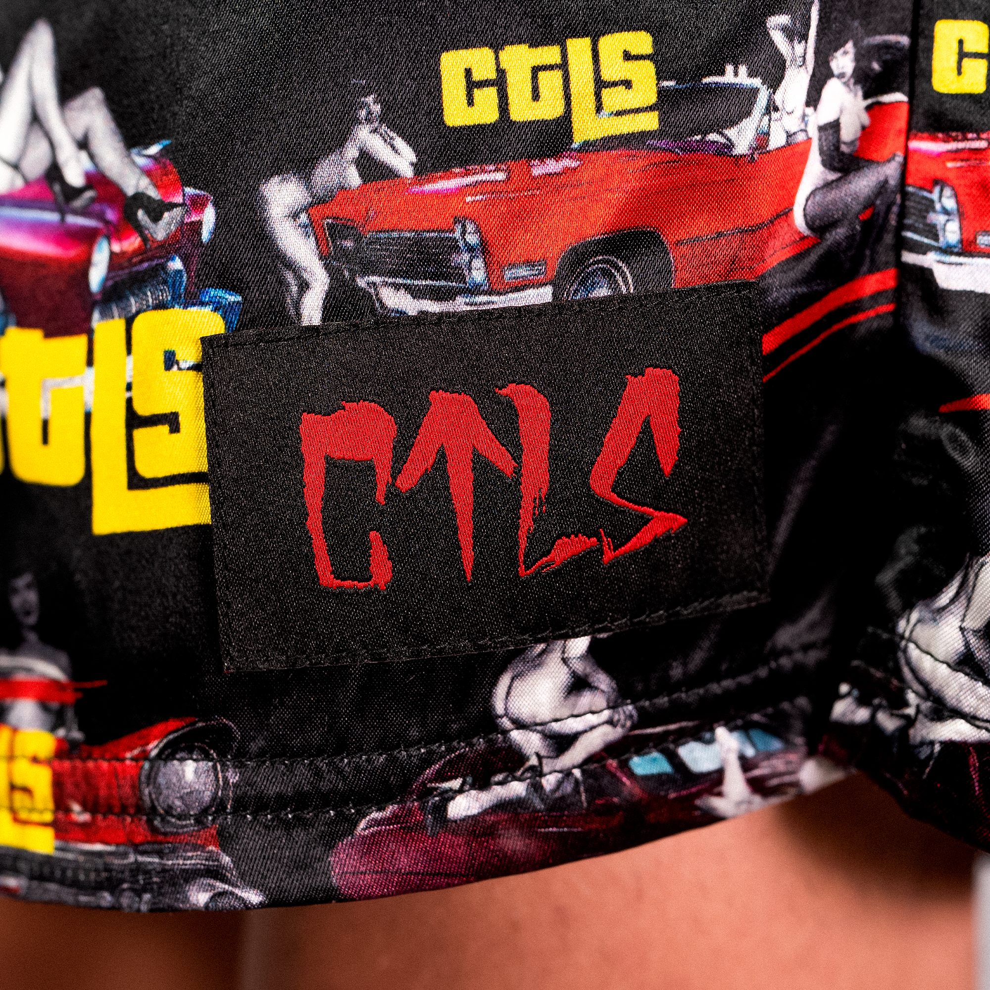 50's Bettie Satin Shorts