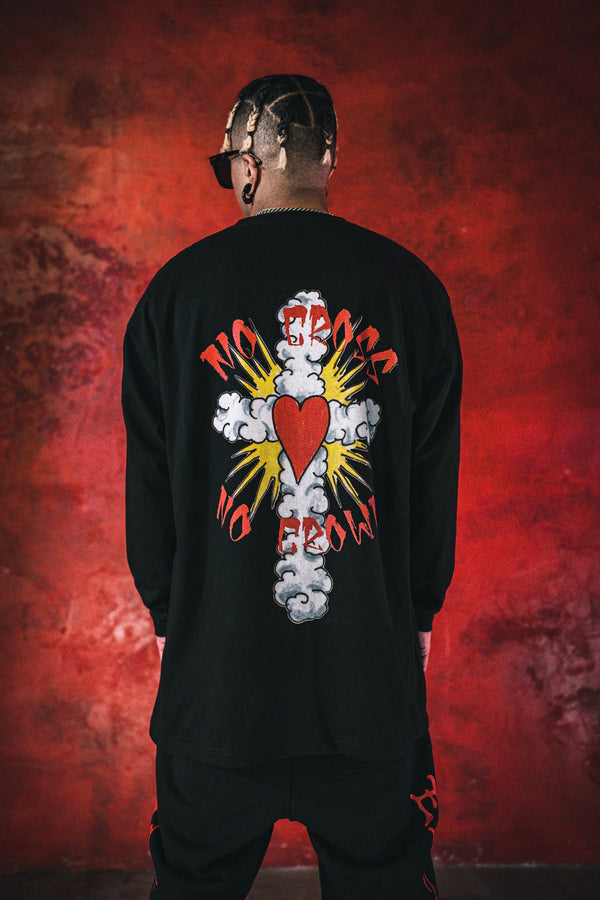 Palm Angels - Layered Sacred Heart T-Shirt