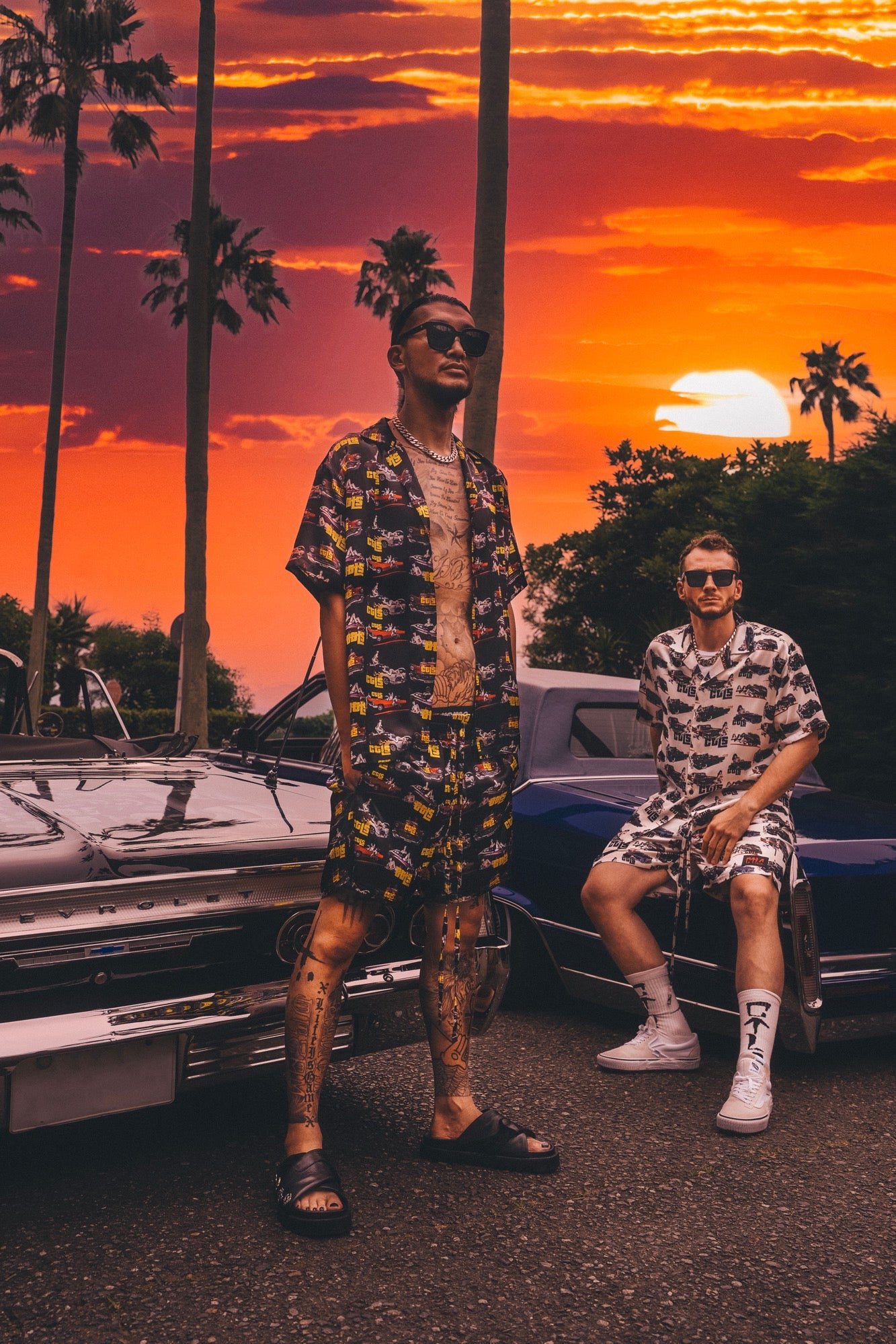 50's Bettie Satin Shirt