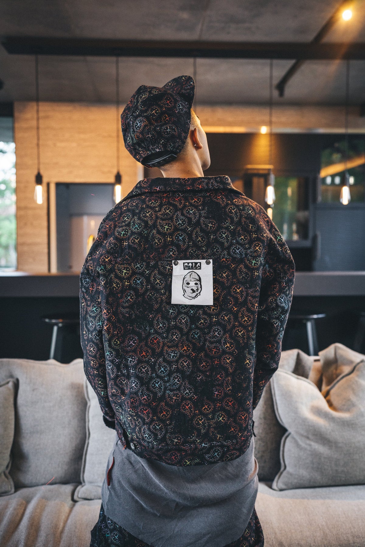 Jacquard Blouson