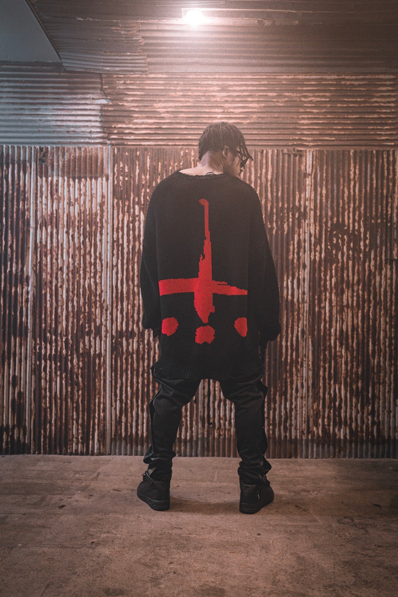 Vegan Leather Side Snap Pants