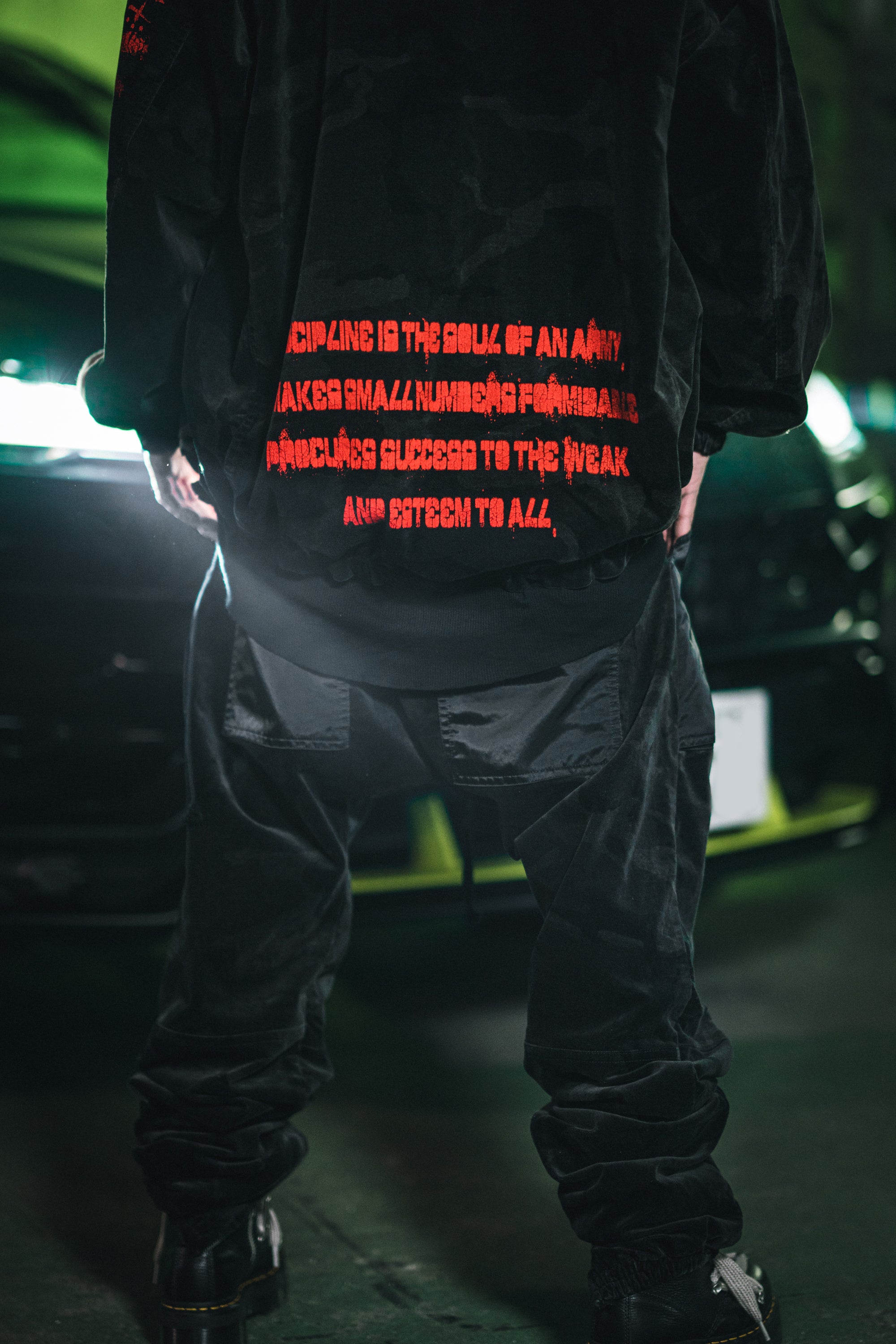 Velour Military Jacket