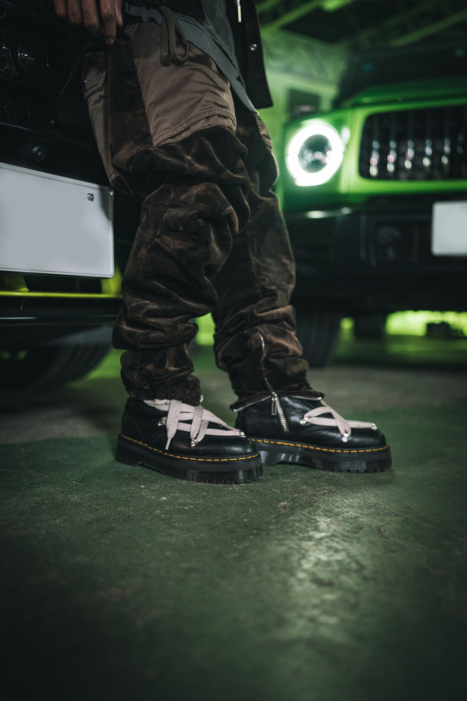 Velour Military Pants
