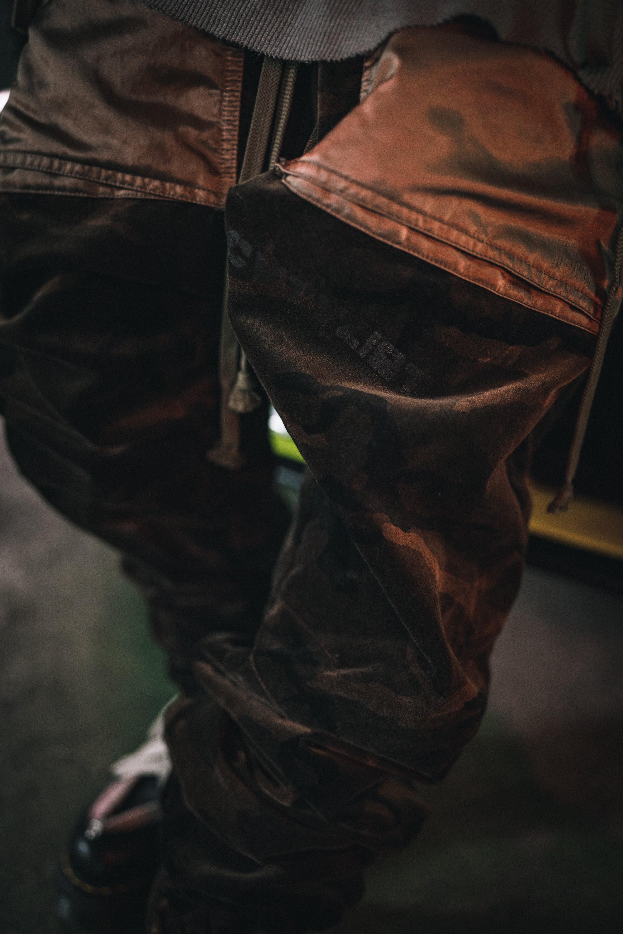 Velour Military Pants