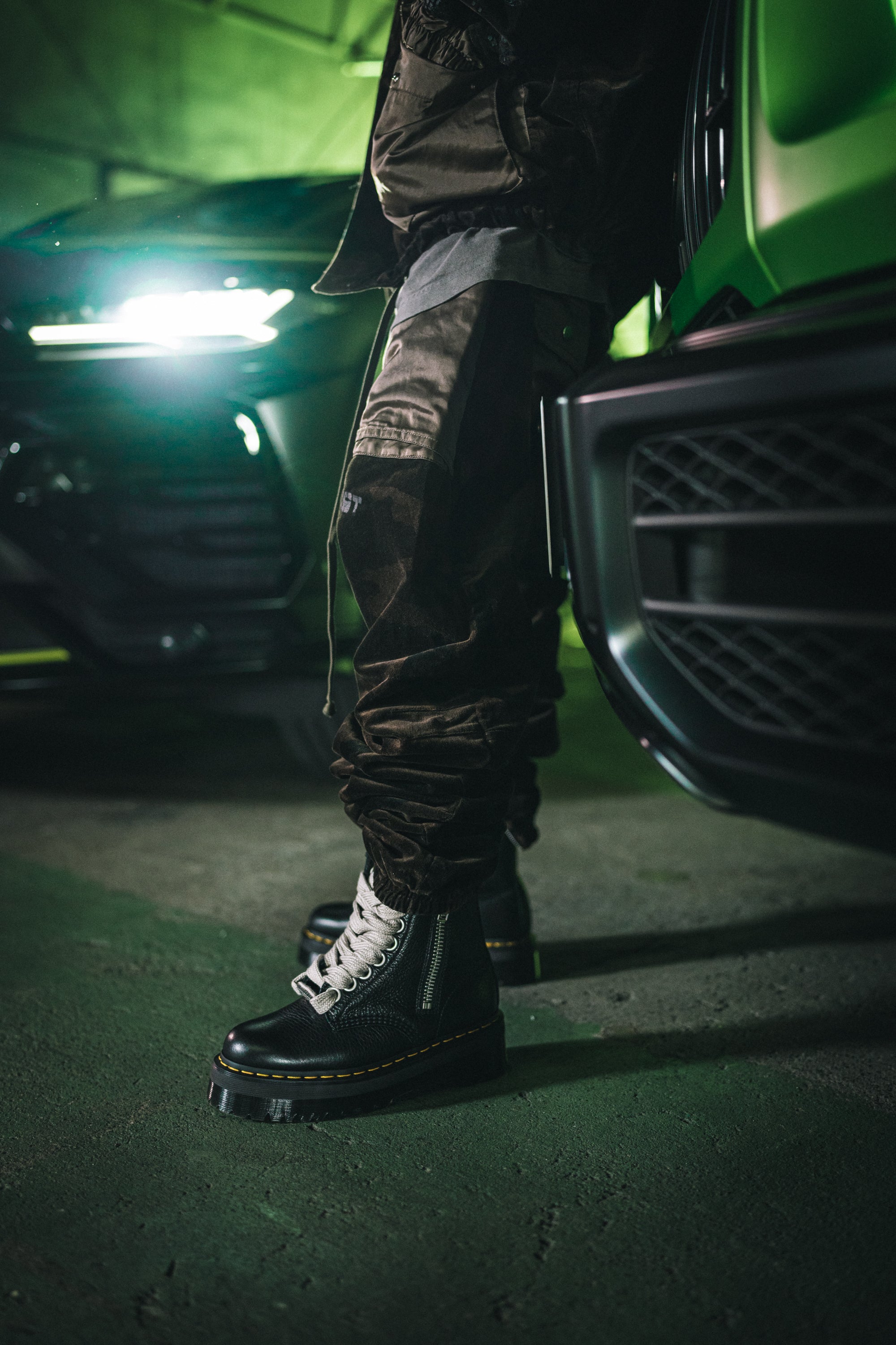 Velour Military Pants