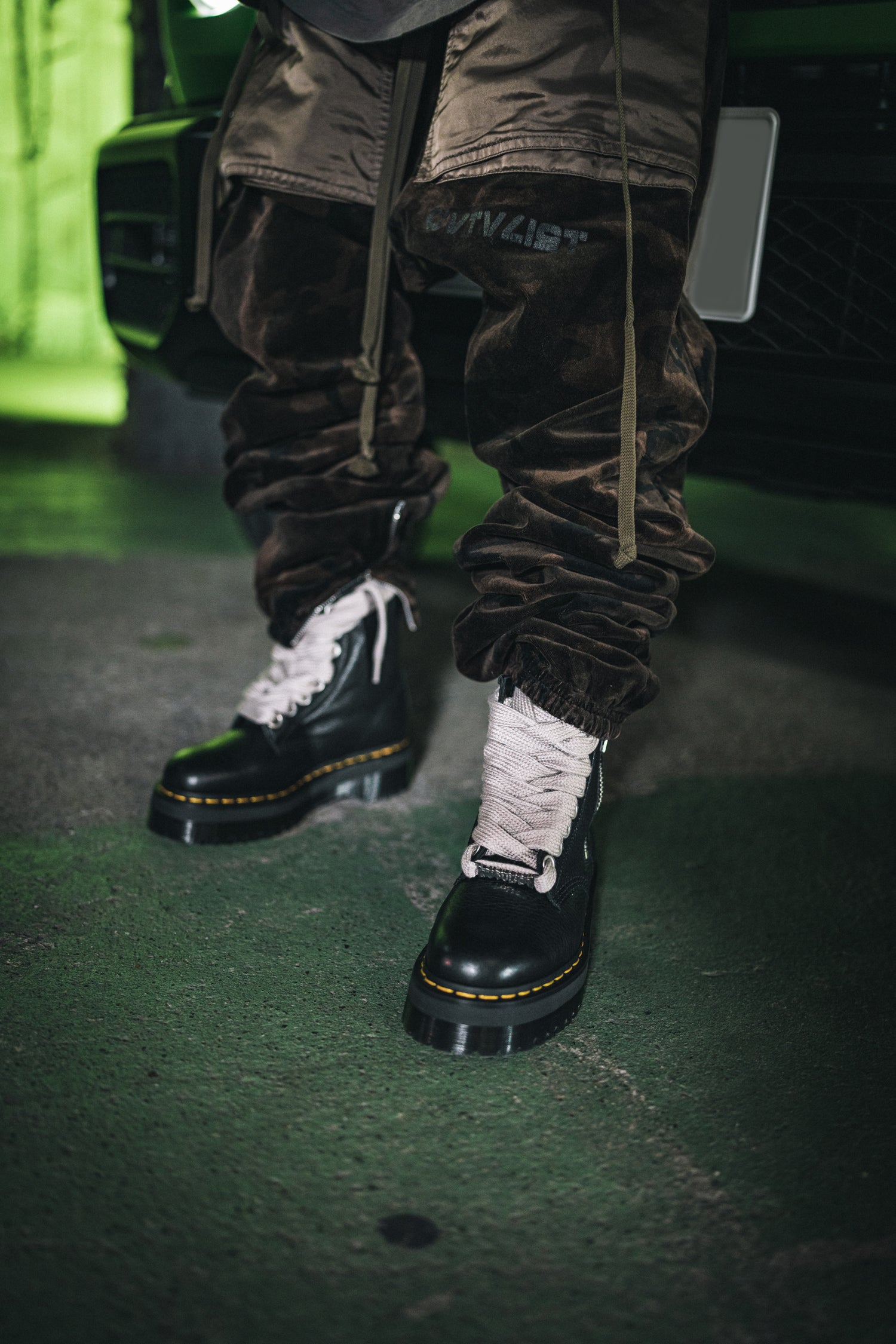 Velour Military Pants