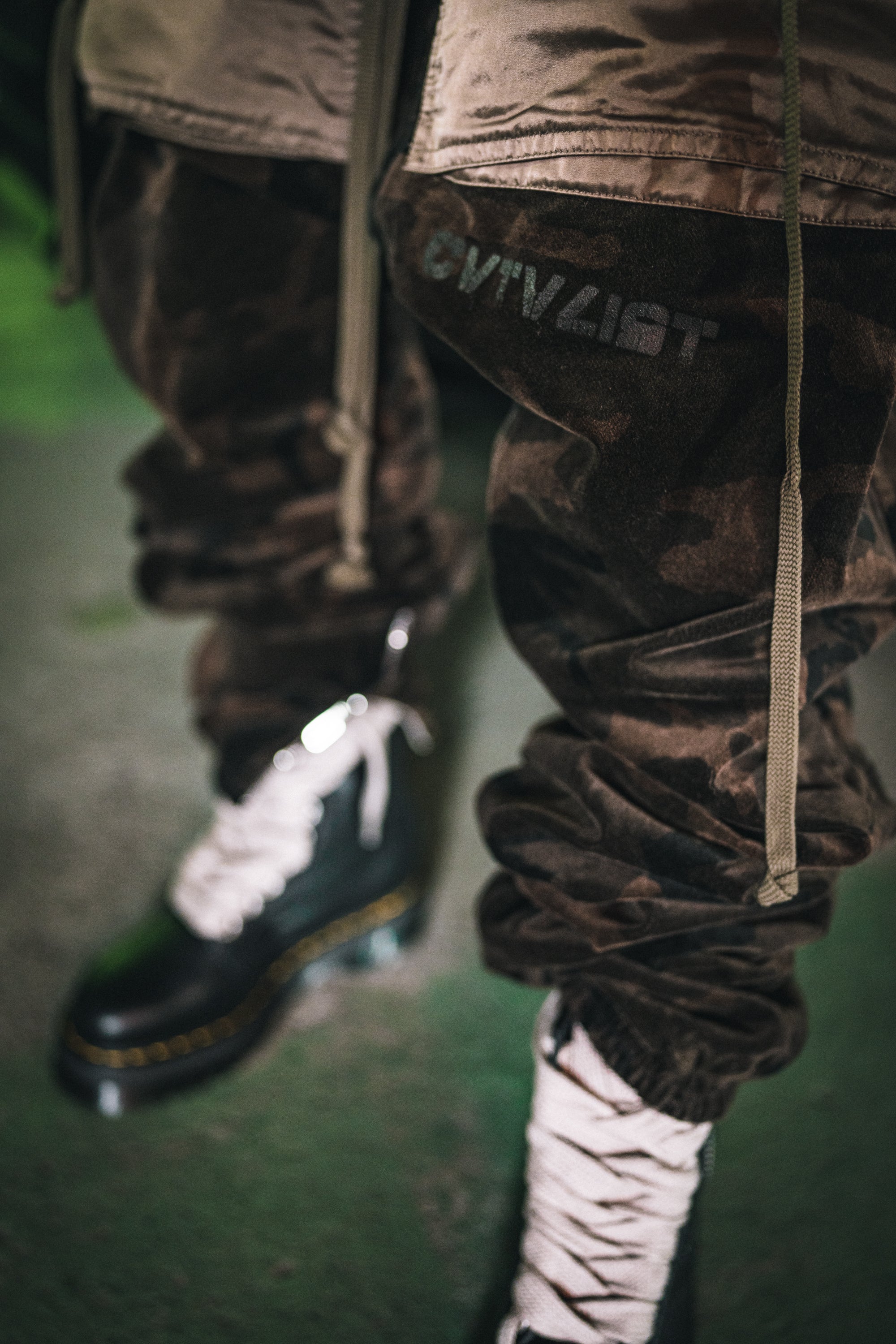 Velour Military Pants