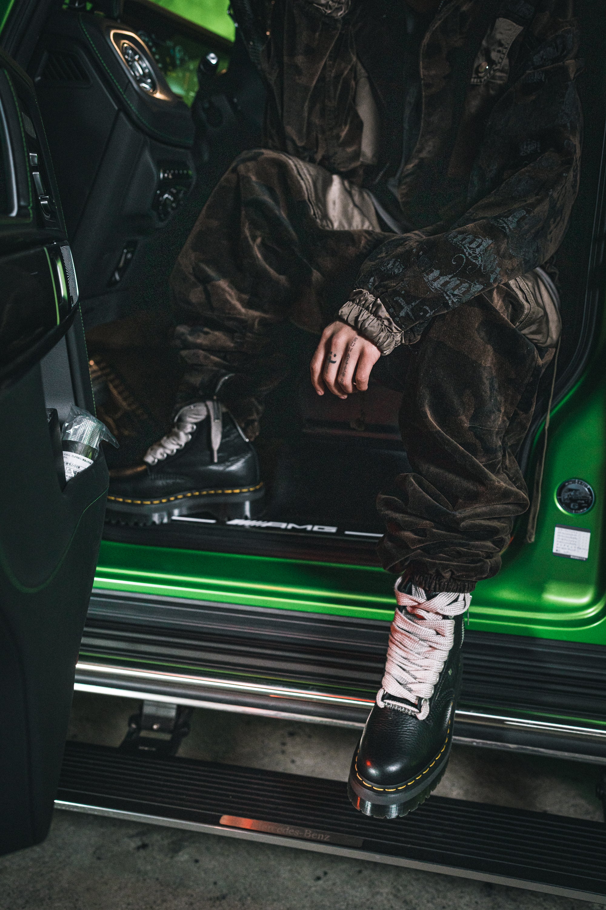Velour Military Pants