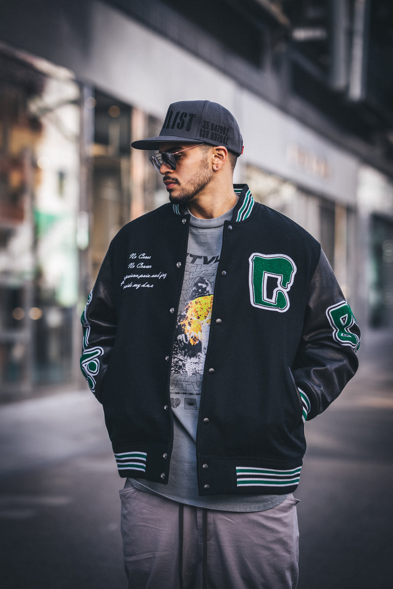 cvtvlist ctls crew university jacket着丈73 - スタジャン