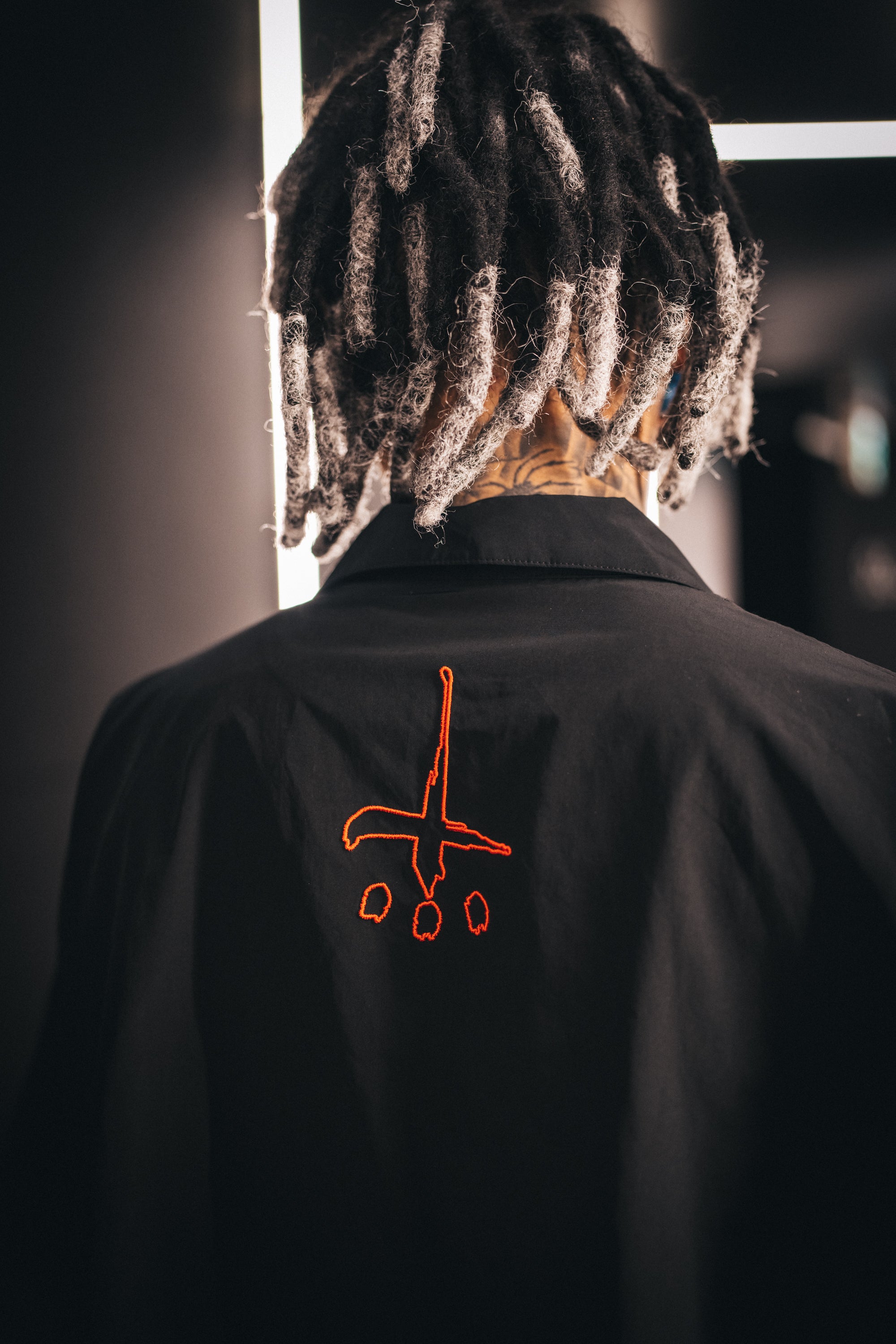 Vegan Leather Pocket Shirt