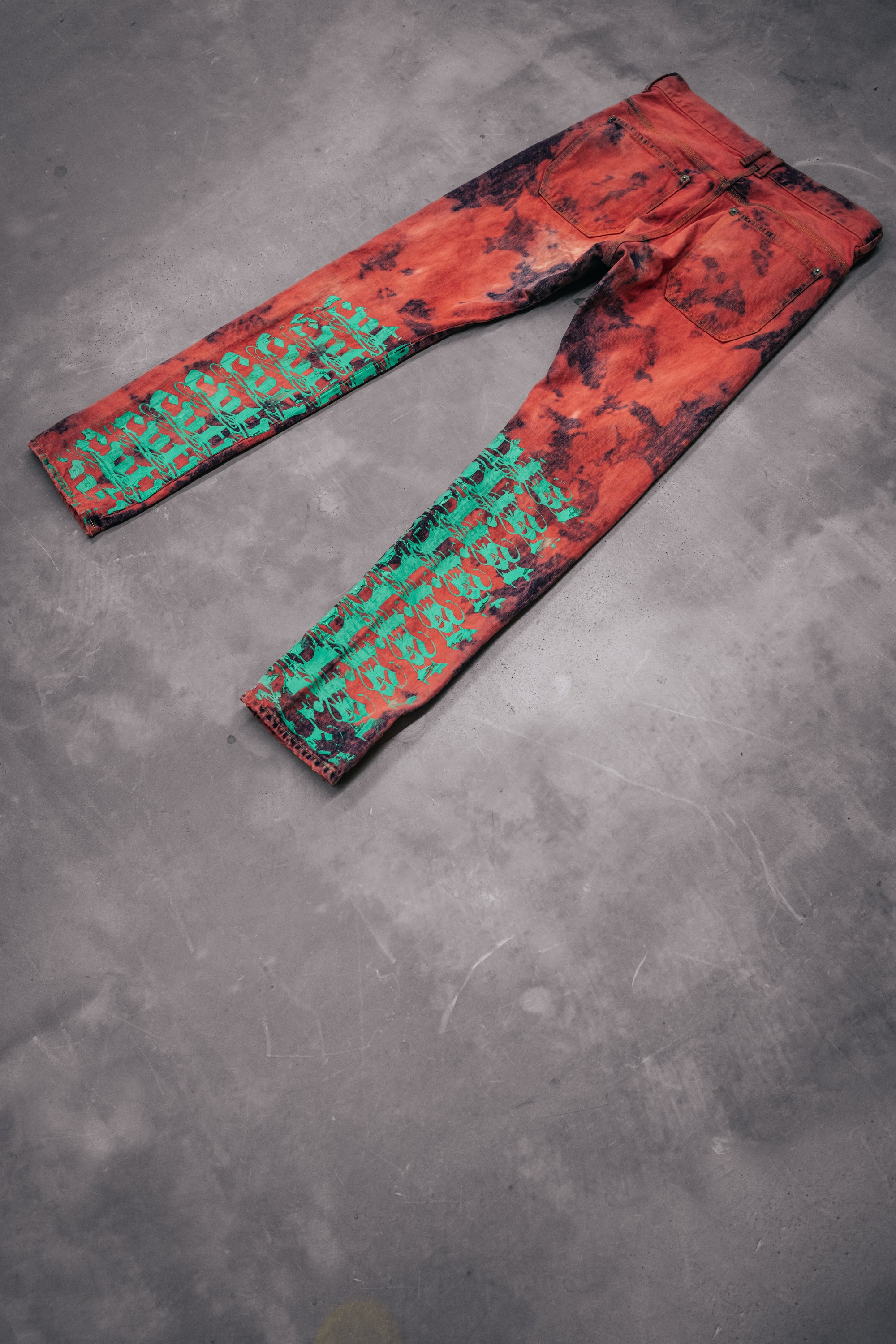 Denim Pants Special Red '23