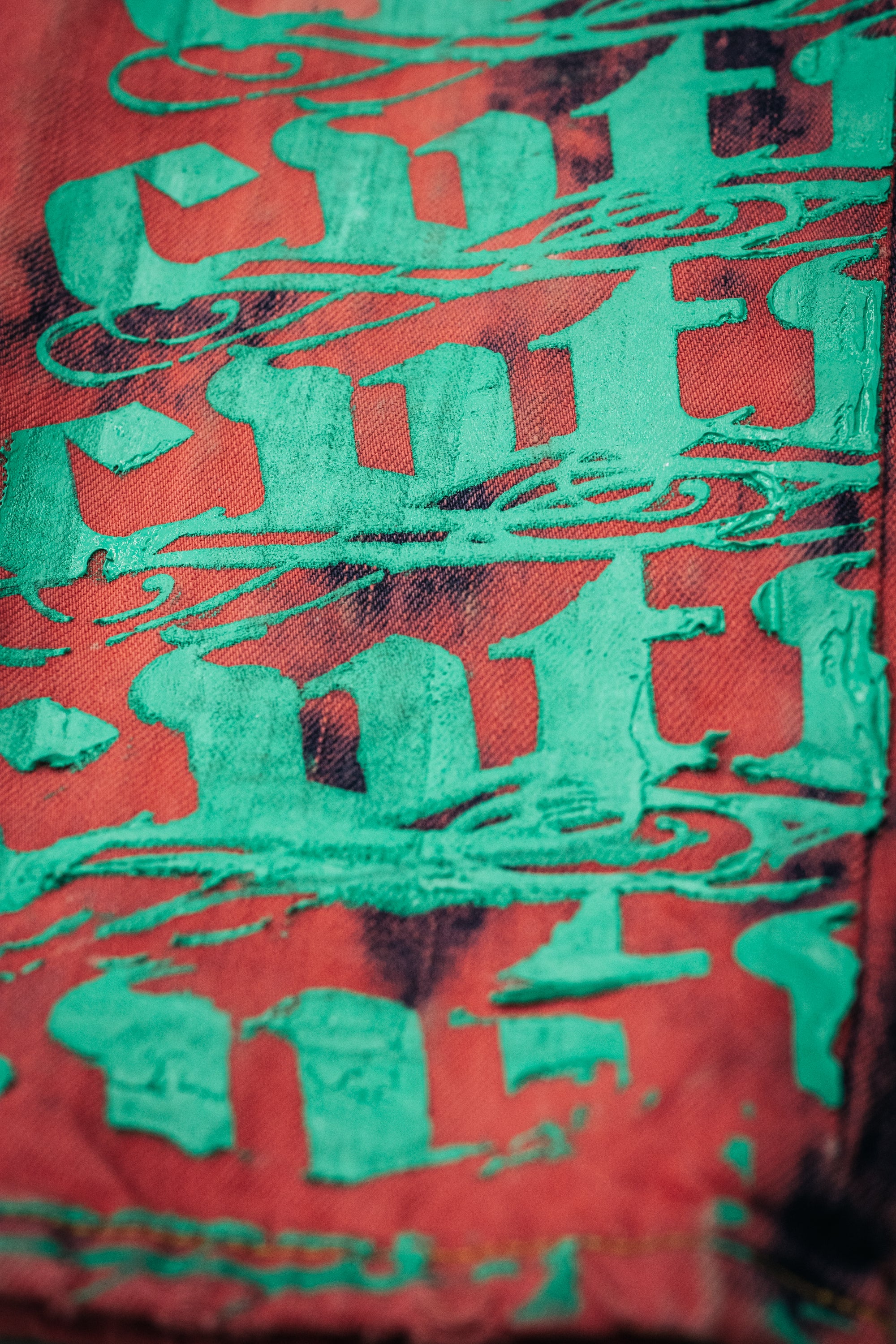 Denim Pants Special Red '23