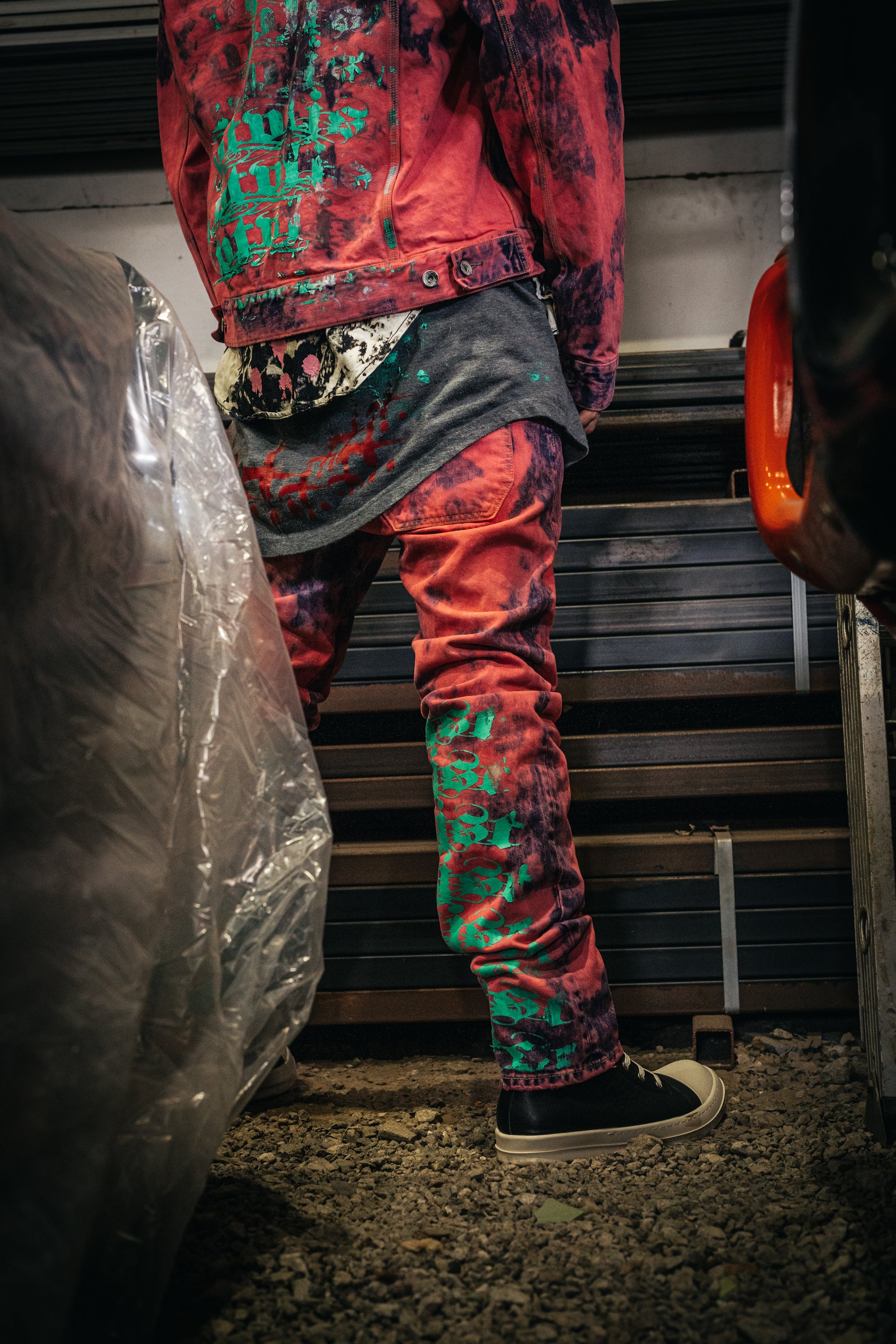 Denim Pants Special Red '23