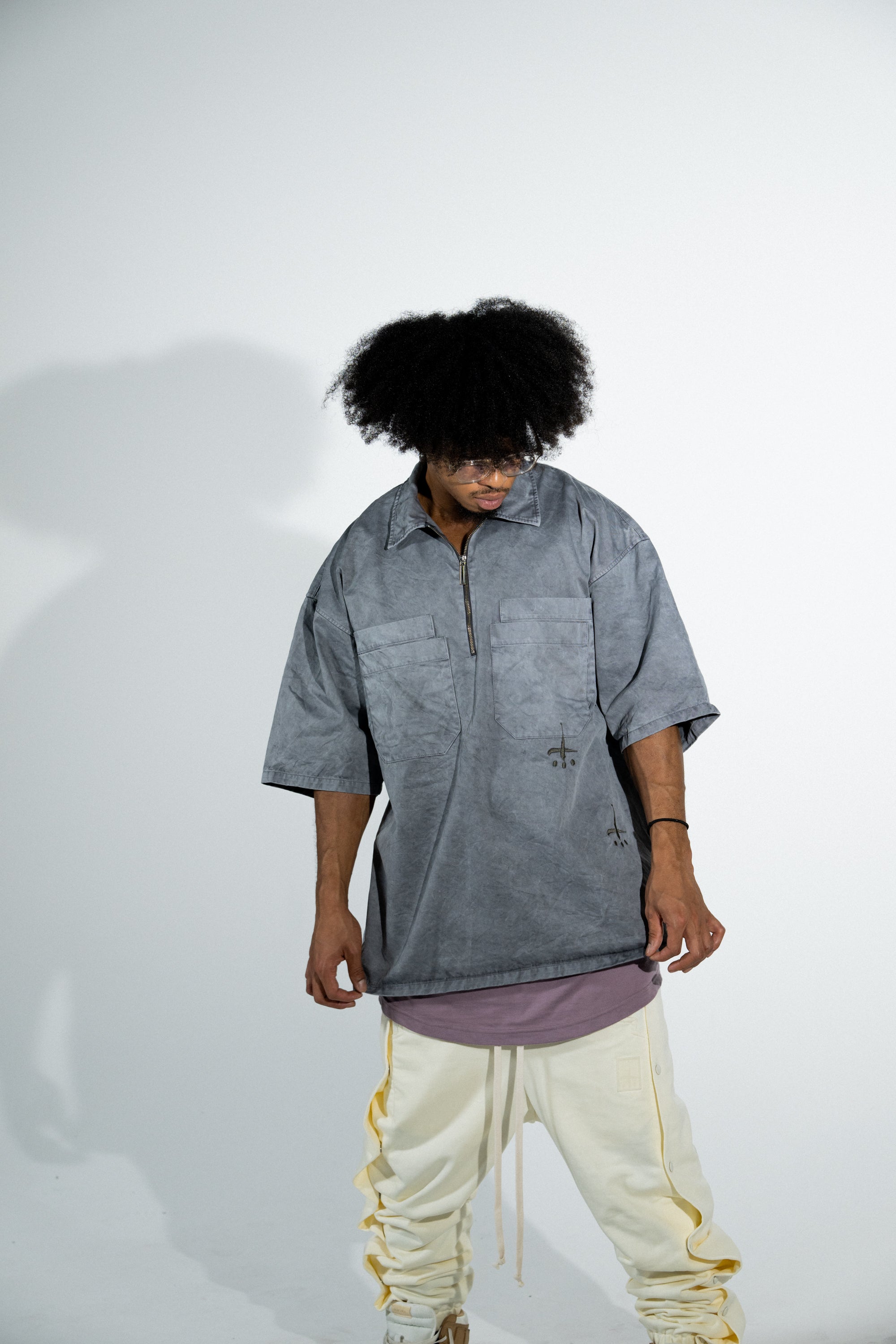 Double Pocket Short Sleeve Shirt