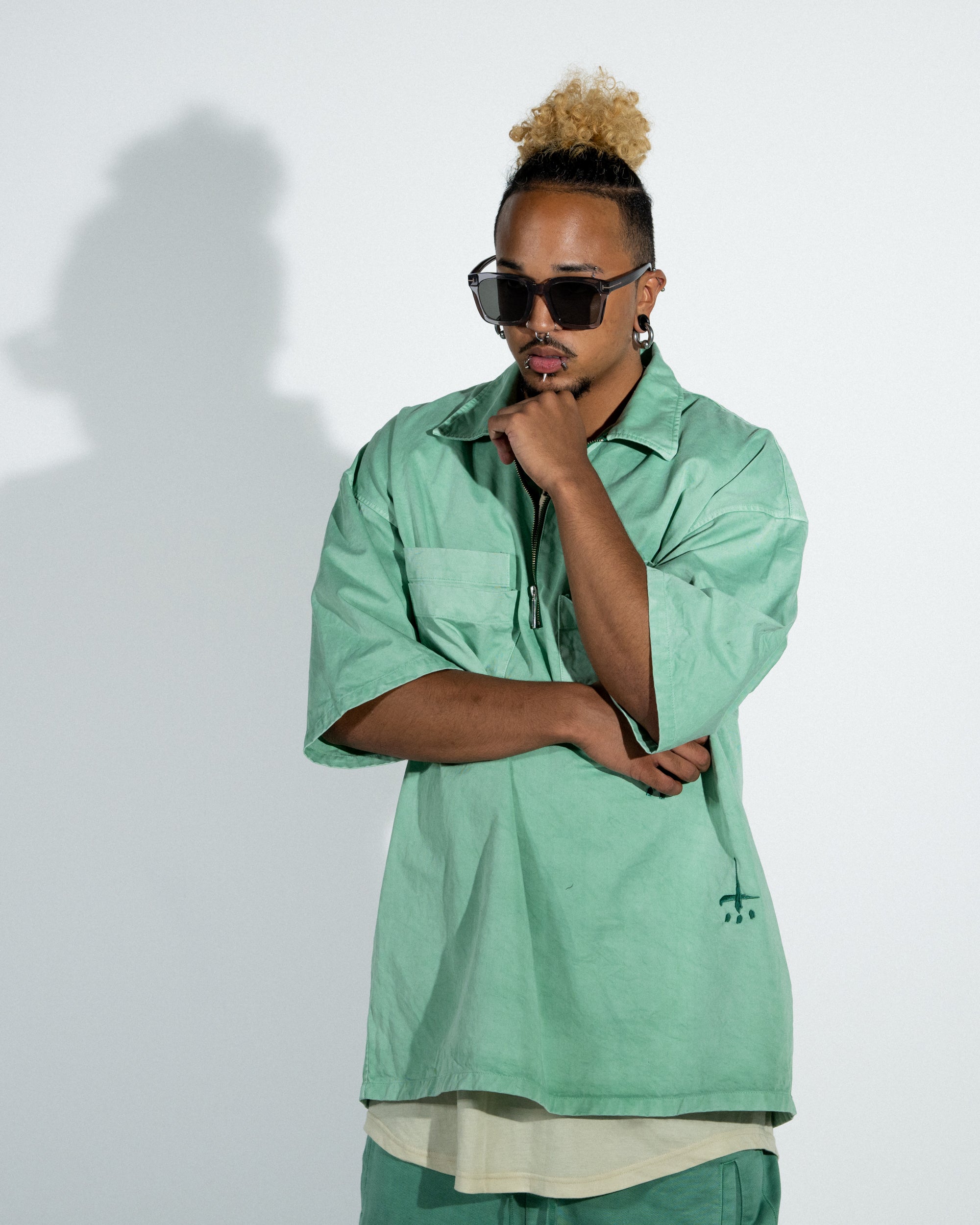 Double Pocket Short Sleeve Shirt