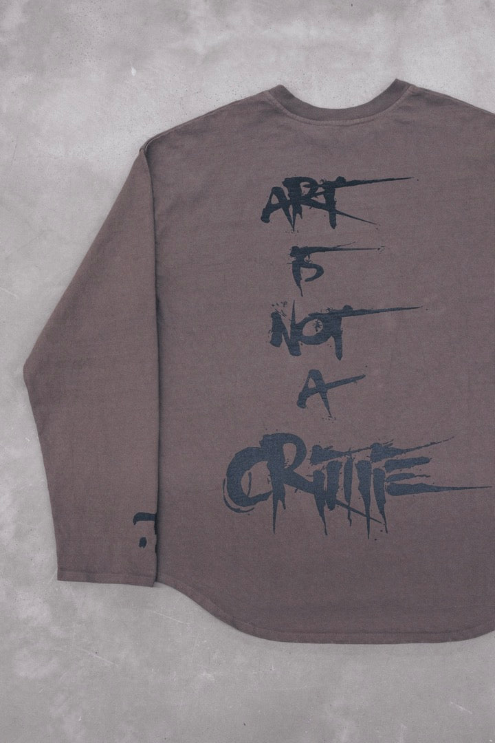 Art Is Not A Crime Longsleeve Tee
