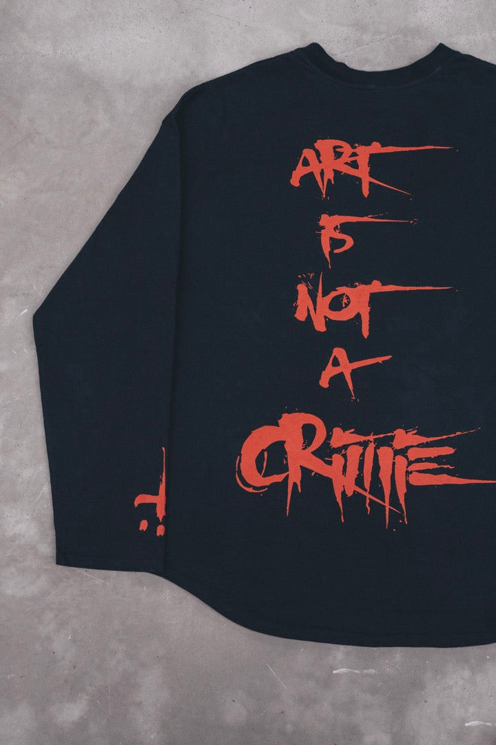 CTLS | Art Is Not A Crime Longsleeve Tee