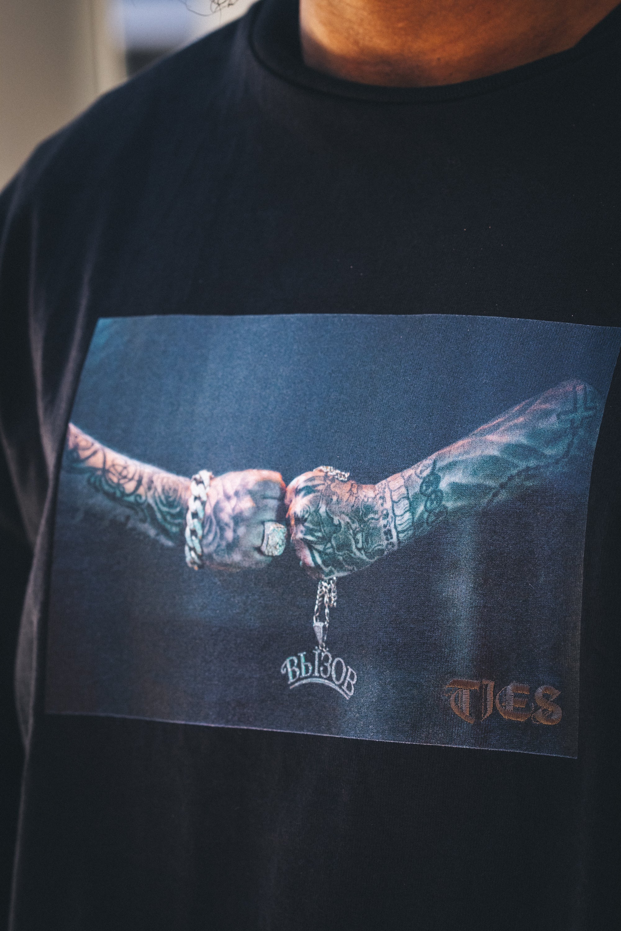 "TIES" Photo Longsleeve Tee
