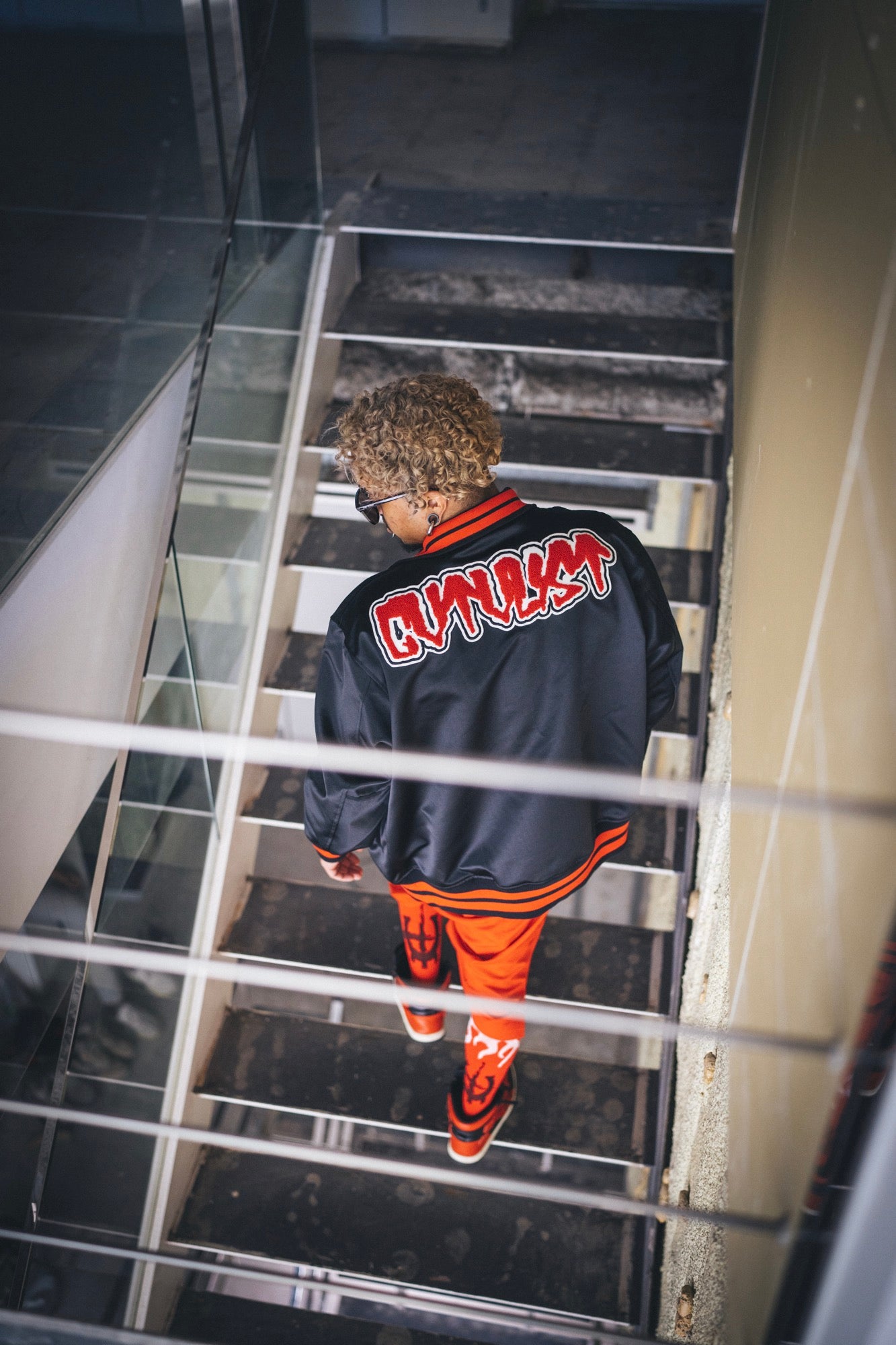 Satin College Jacket