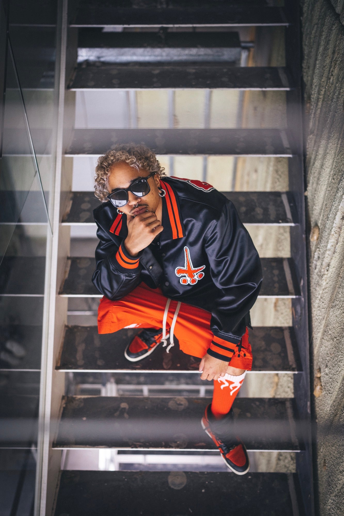 Satin College Jacket