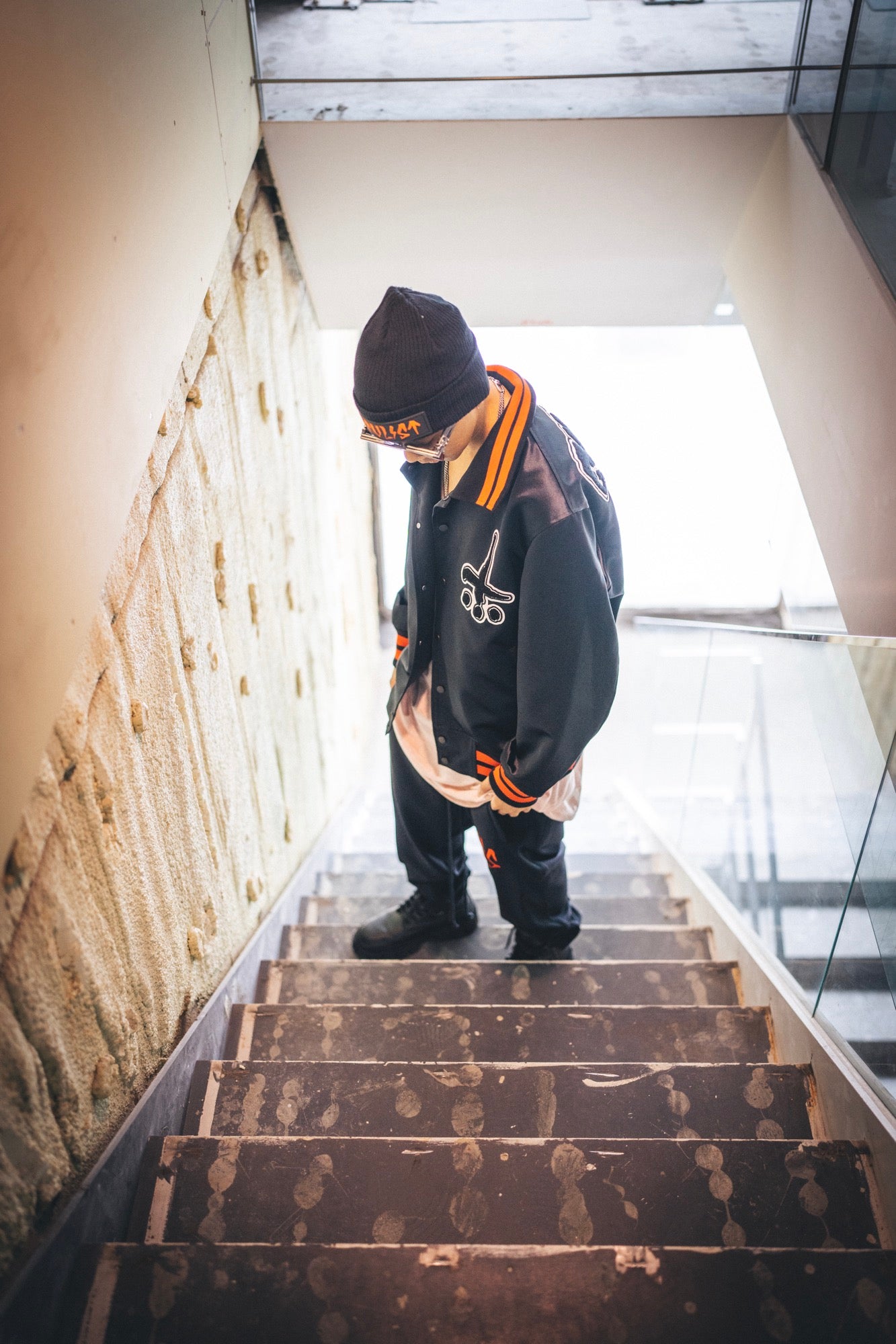 Satin College Jacket