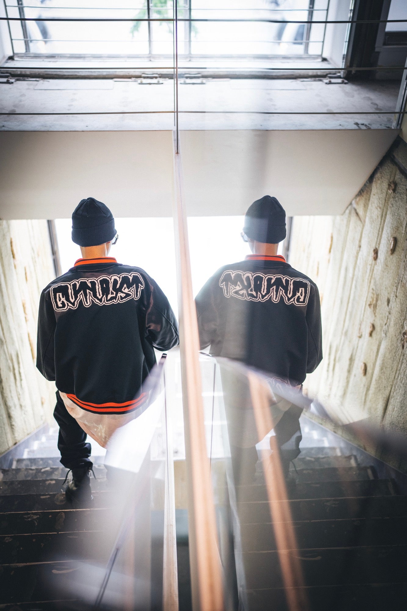 Satin College Jacket