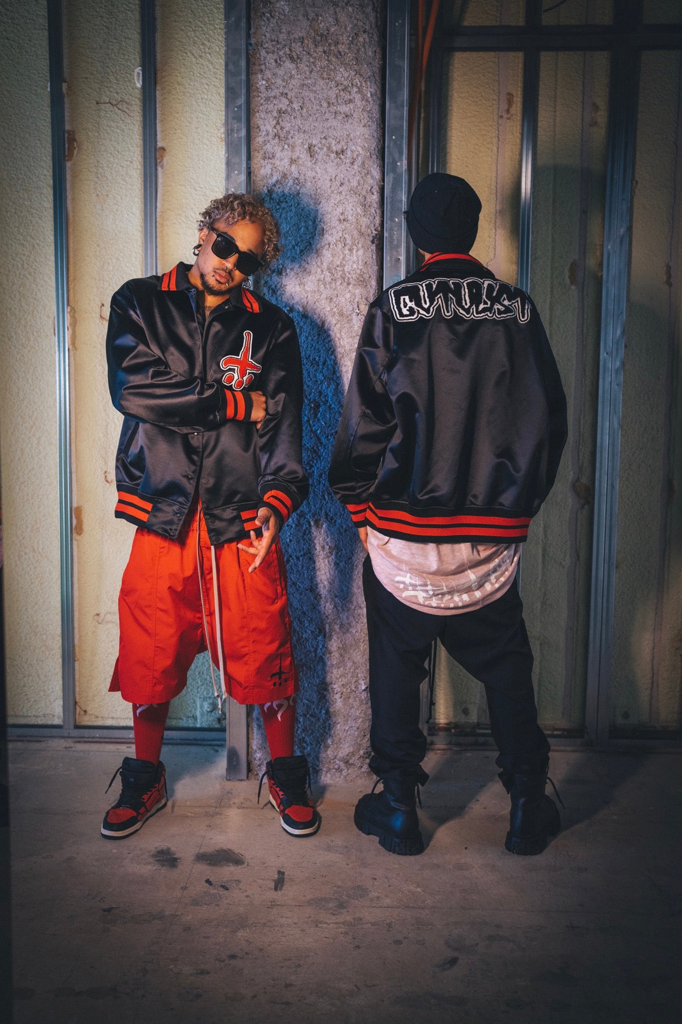 Satin College Jacket