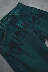 CTLS | "CVTVLIST" Denim Pants [Green*Black]