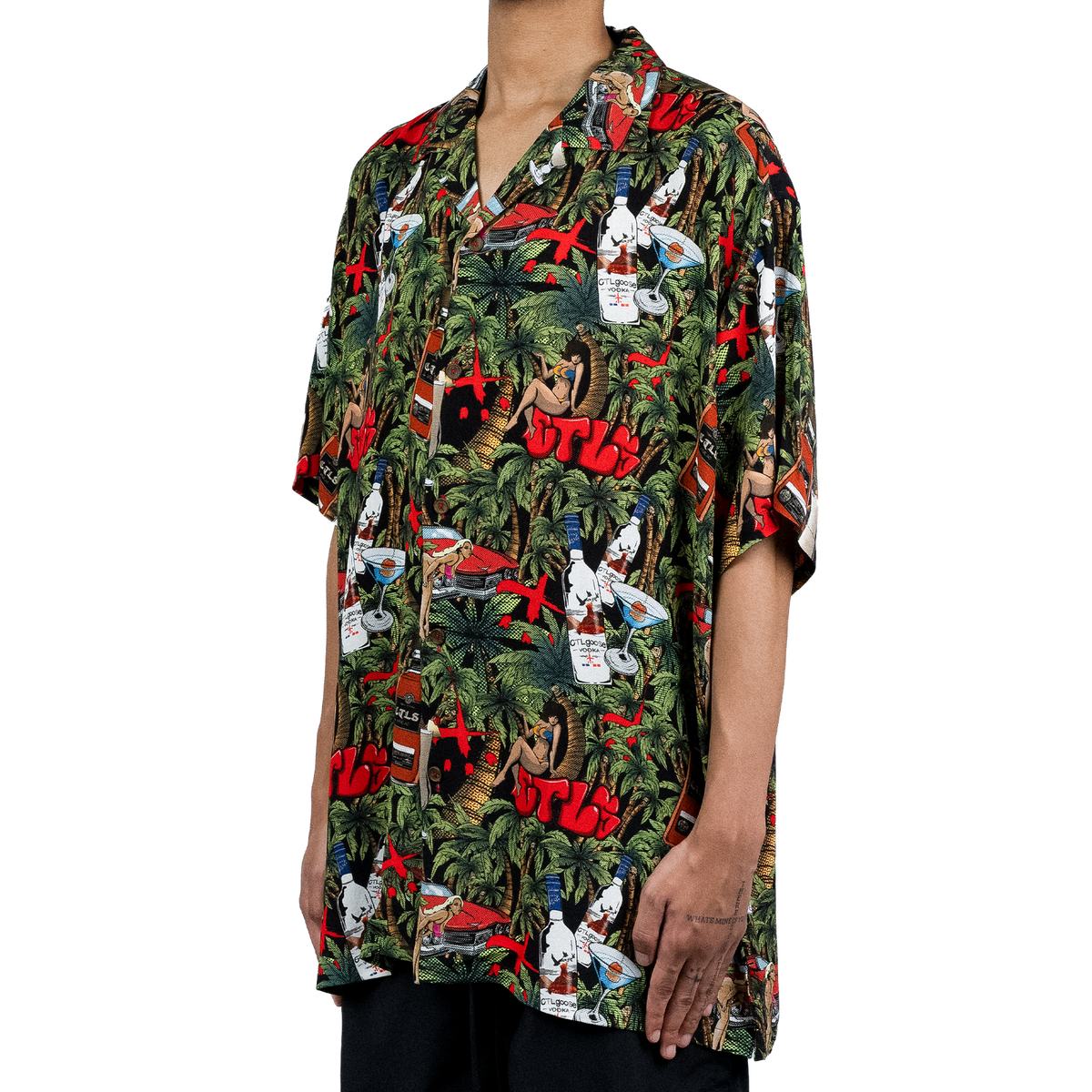 "Drunk" Aloha Shirt