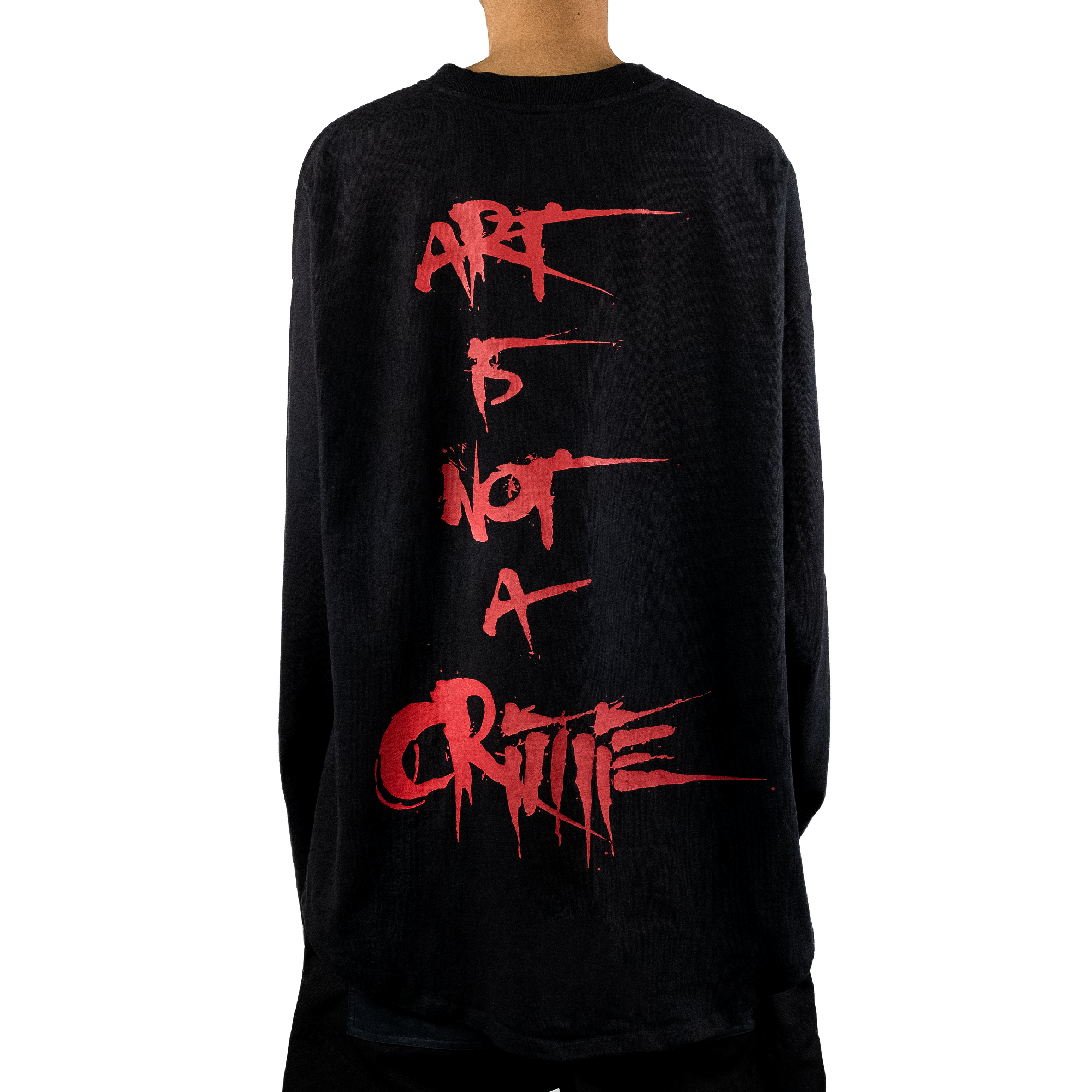 Art Is Not A Crime Longsleeve Tee